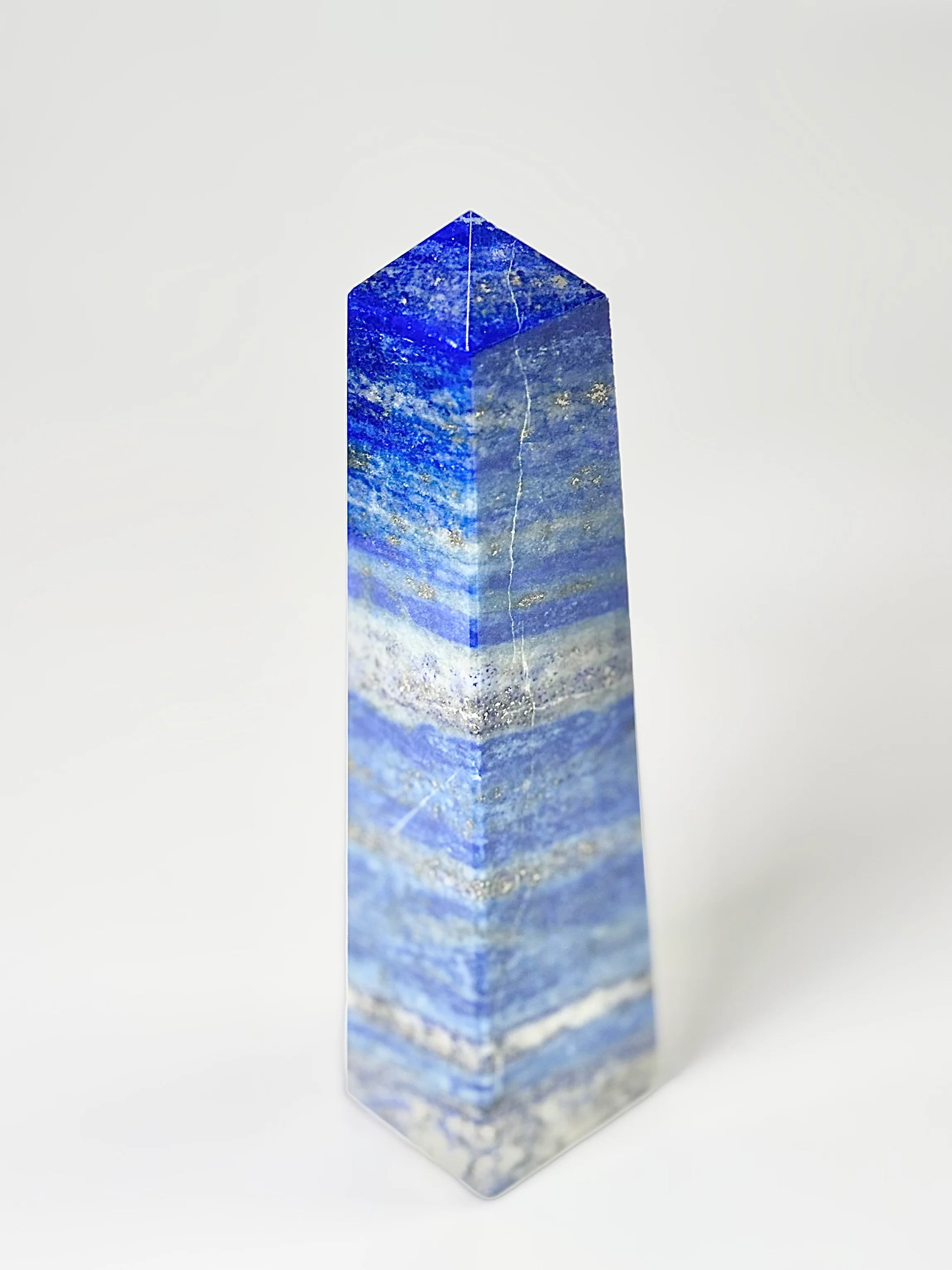 Four Facet Lapis Lazuli Tower – 320g - Truth, Wisdom & Inner Power - Image 4