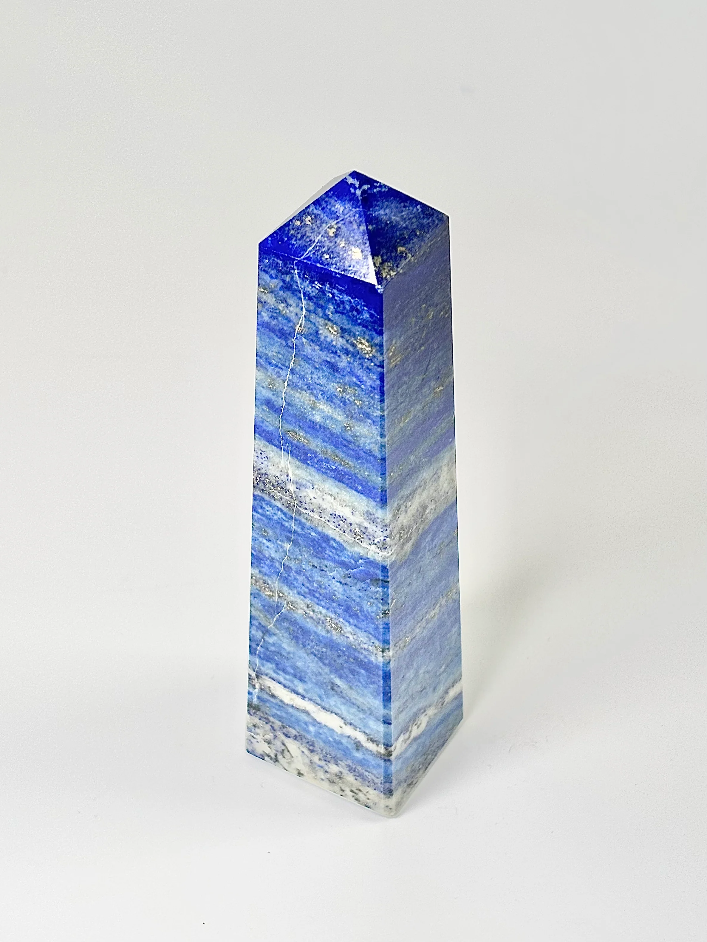 Four Facet Lapis Lazuli Tower – 320g - Truth, Wisdom & Inner Power - Image 5