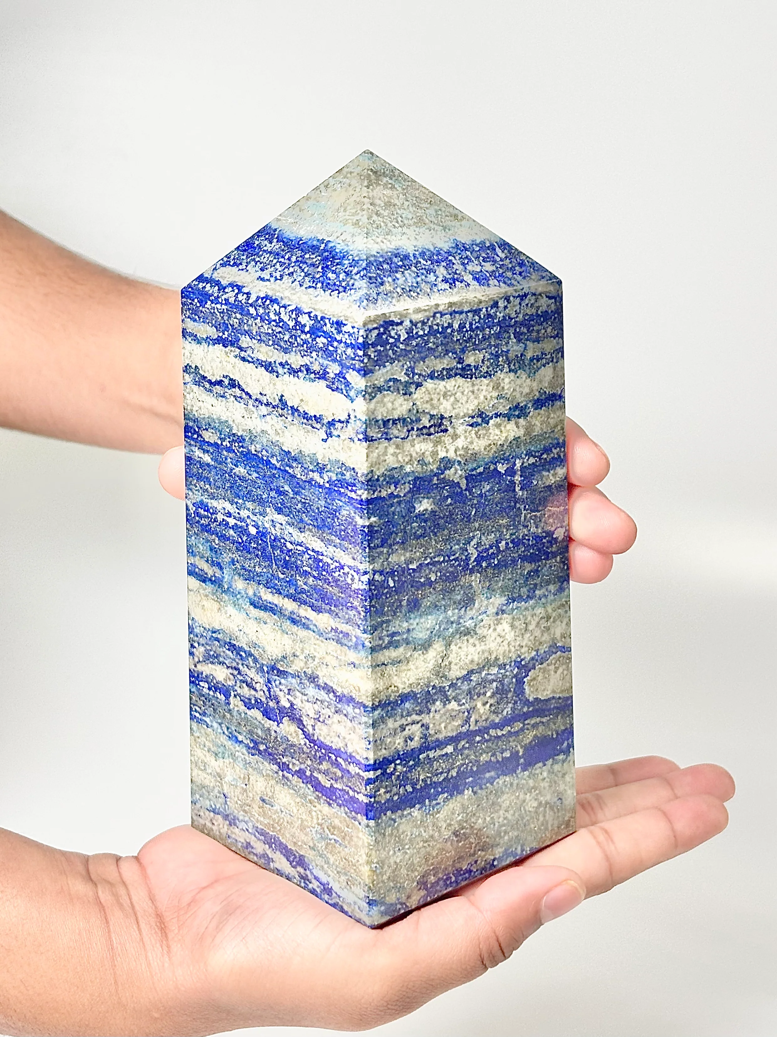 Four Facet Lapis Lazuli Tower – 2kg - Truth, Wisdom & Inner Power - Image 5