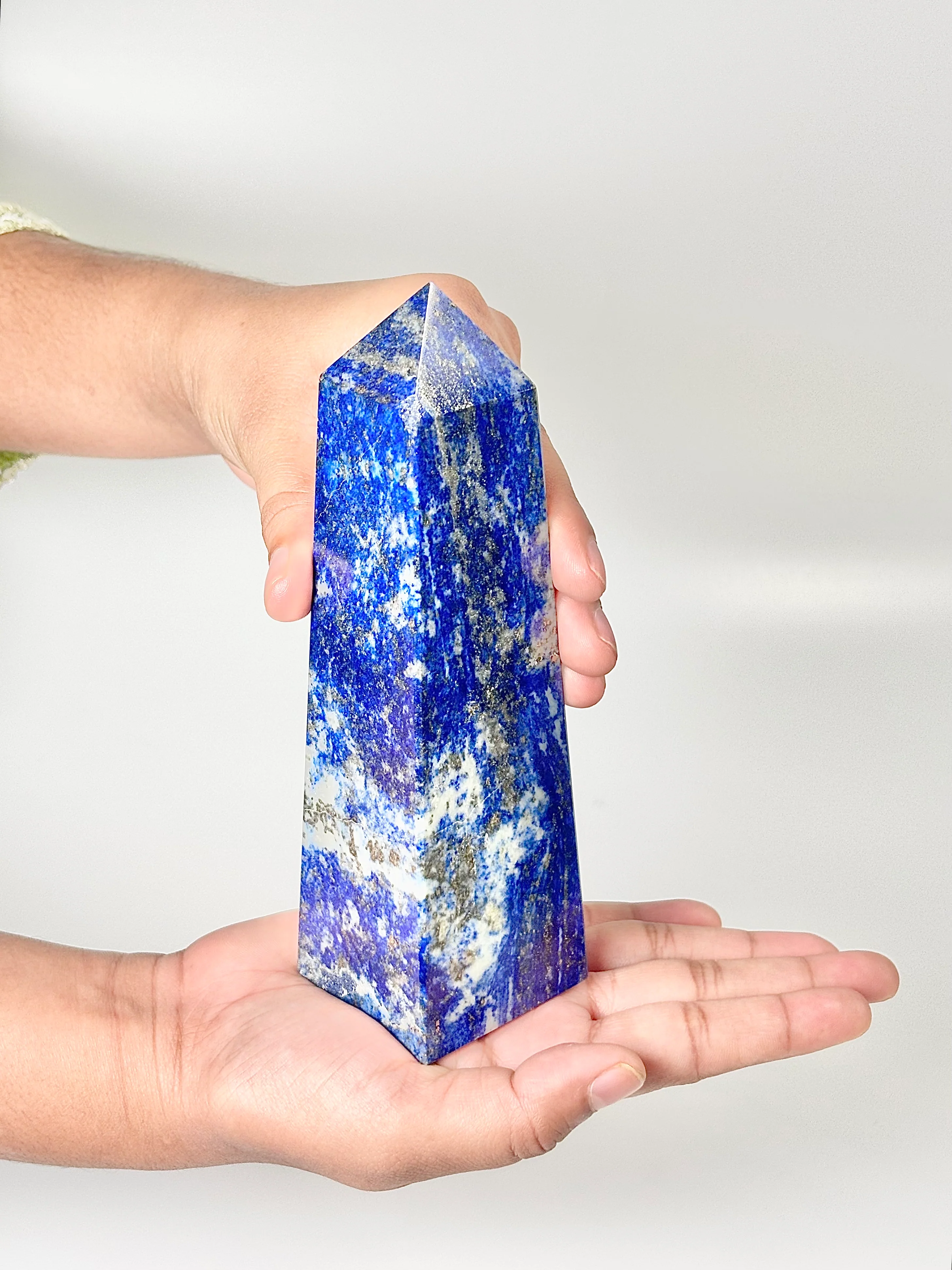 Four Facet Lapis Lazuli Tower – 650g- Truth, Wisdom & Inner Power - Image 2