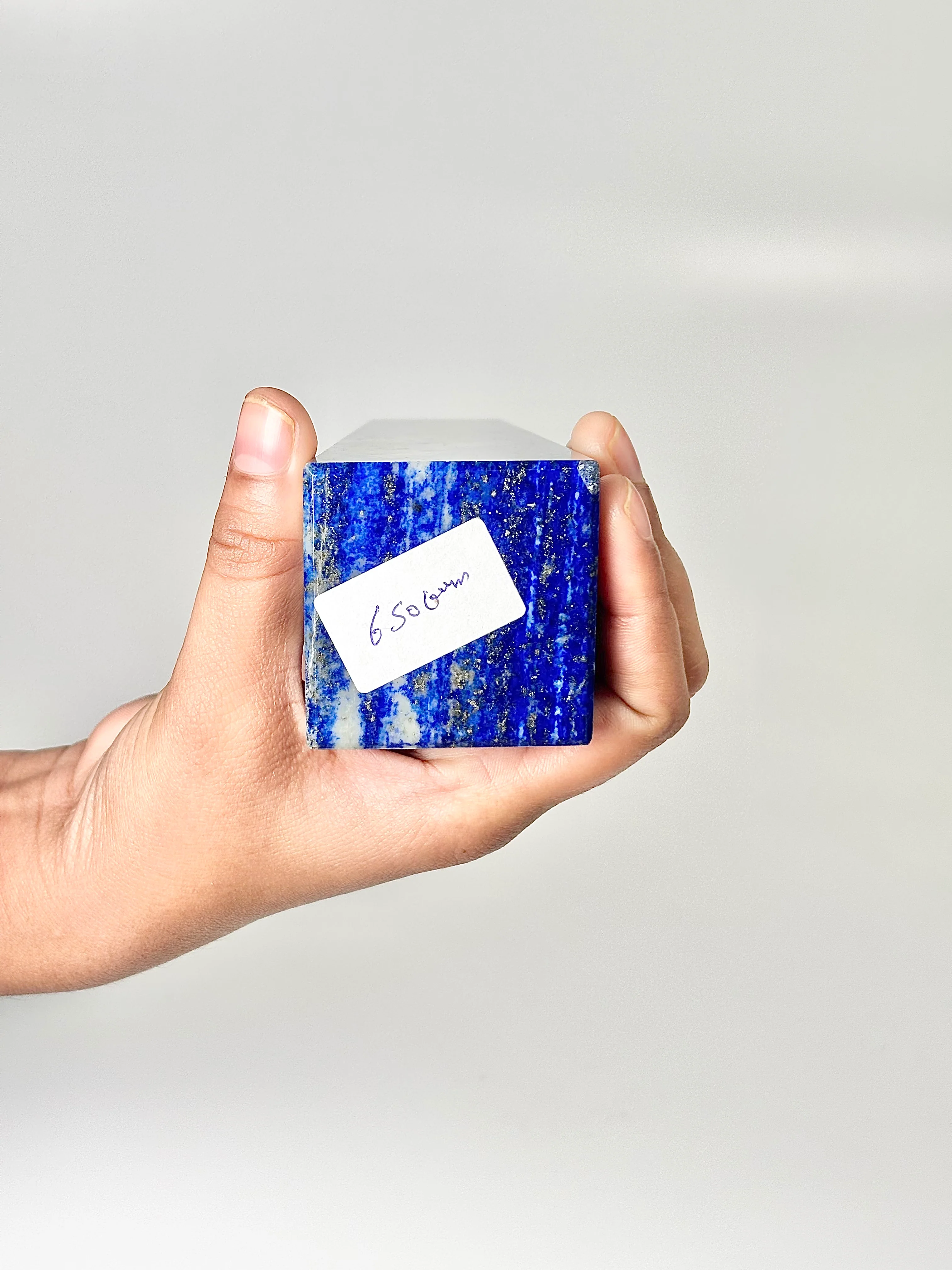 Four Facet Lapis Lazuli Tower – 650g- Truth, Wisdom & Inner Power - Image 4