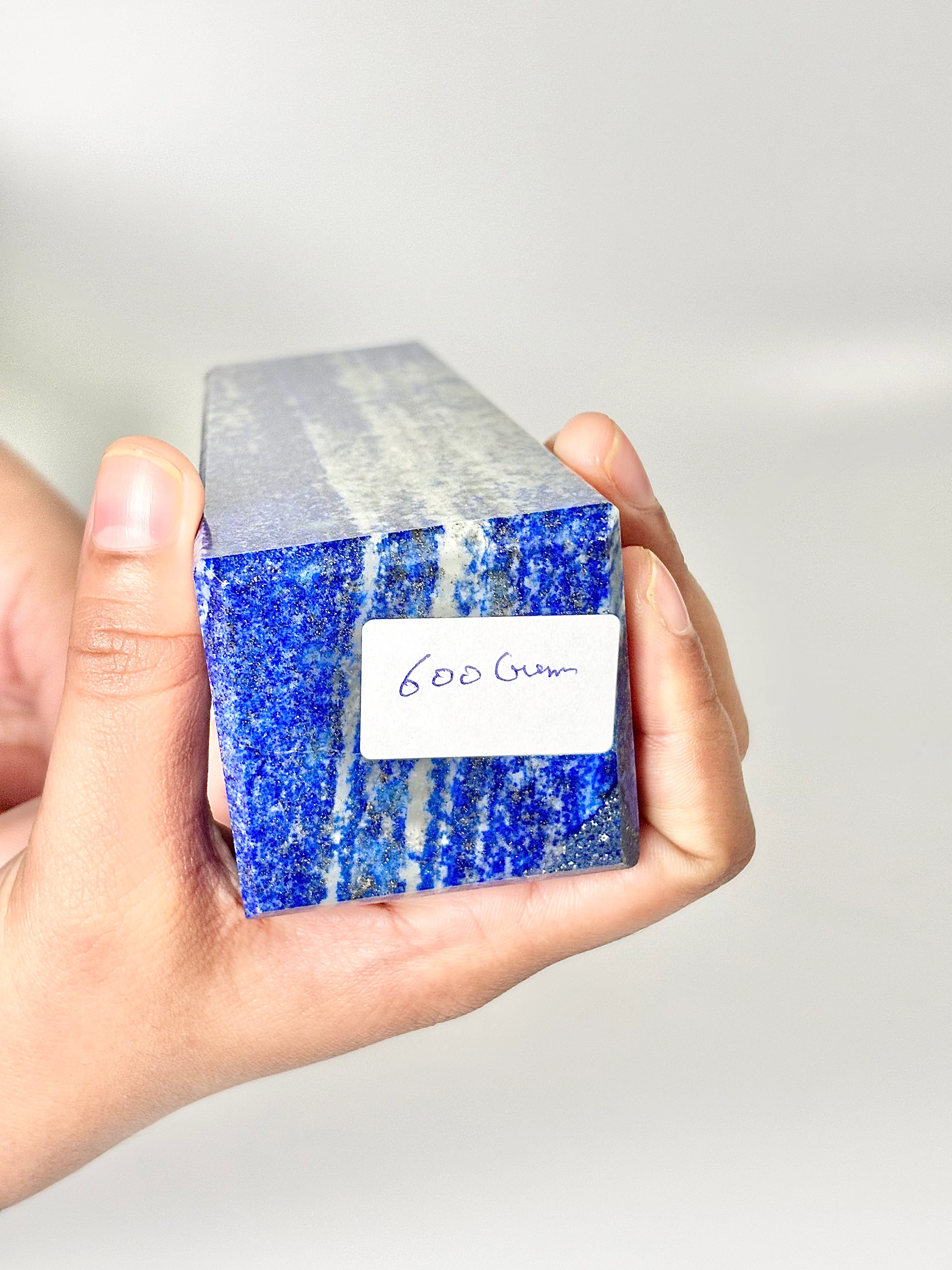 Four Facet Lapis Lazuli Tower – 600g - Truth, Wisdom & Inner Power - Image 5