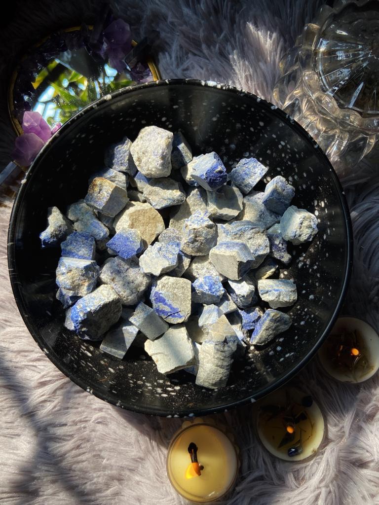 Lapiz Lazuli Raw Stone - Mental Peace and Communication - Image 4