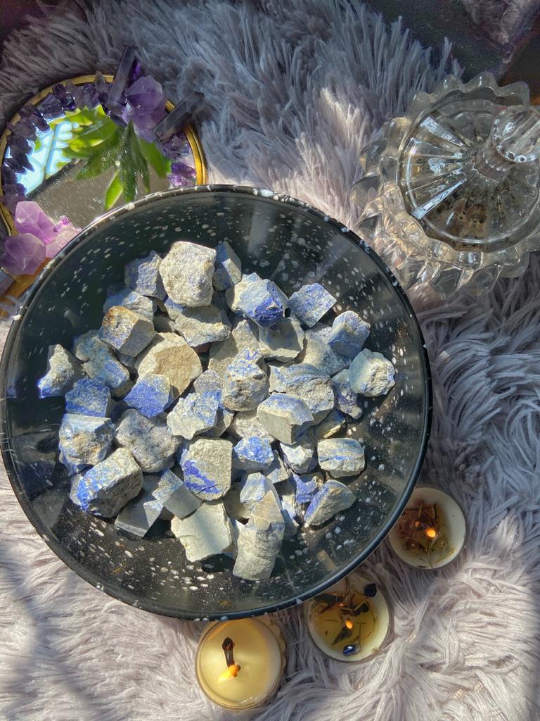 Lapiz Lazuli Raw Stone - Mental Peace and Communication - Image 5