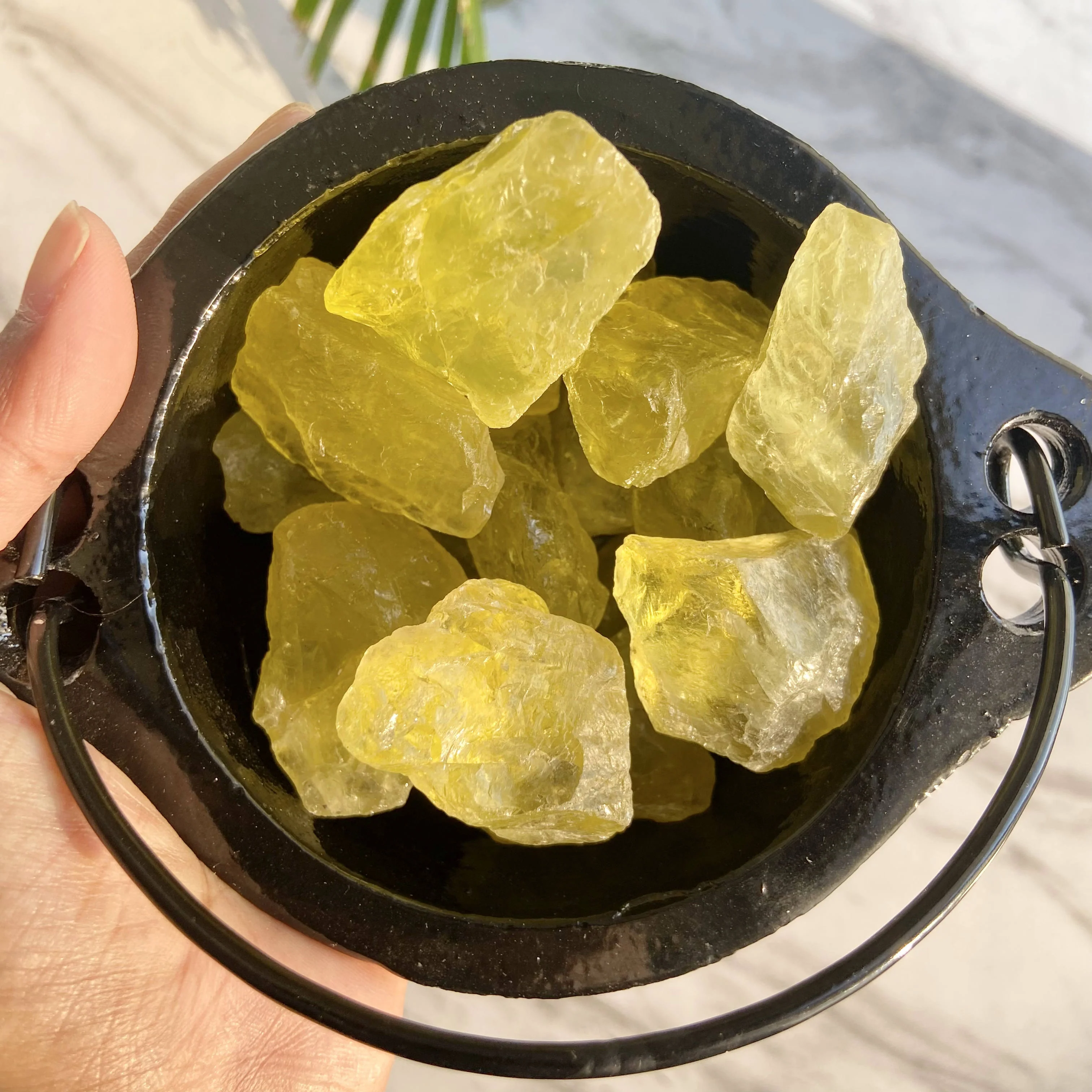Lemon Quartz Raw Stone | Reduce Distraction and improves concentration - Image 5