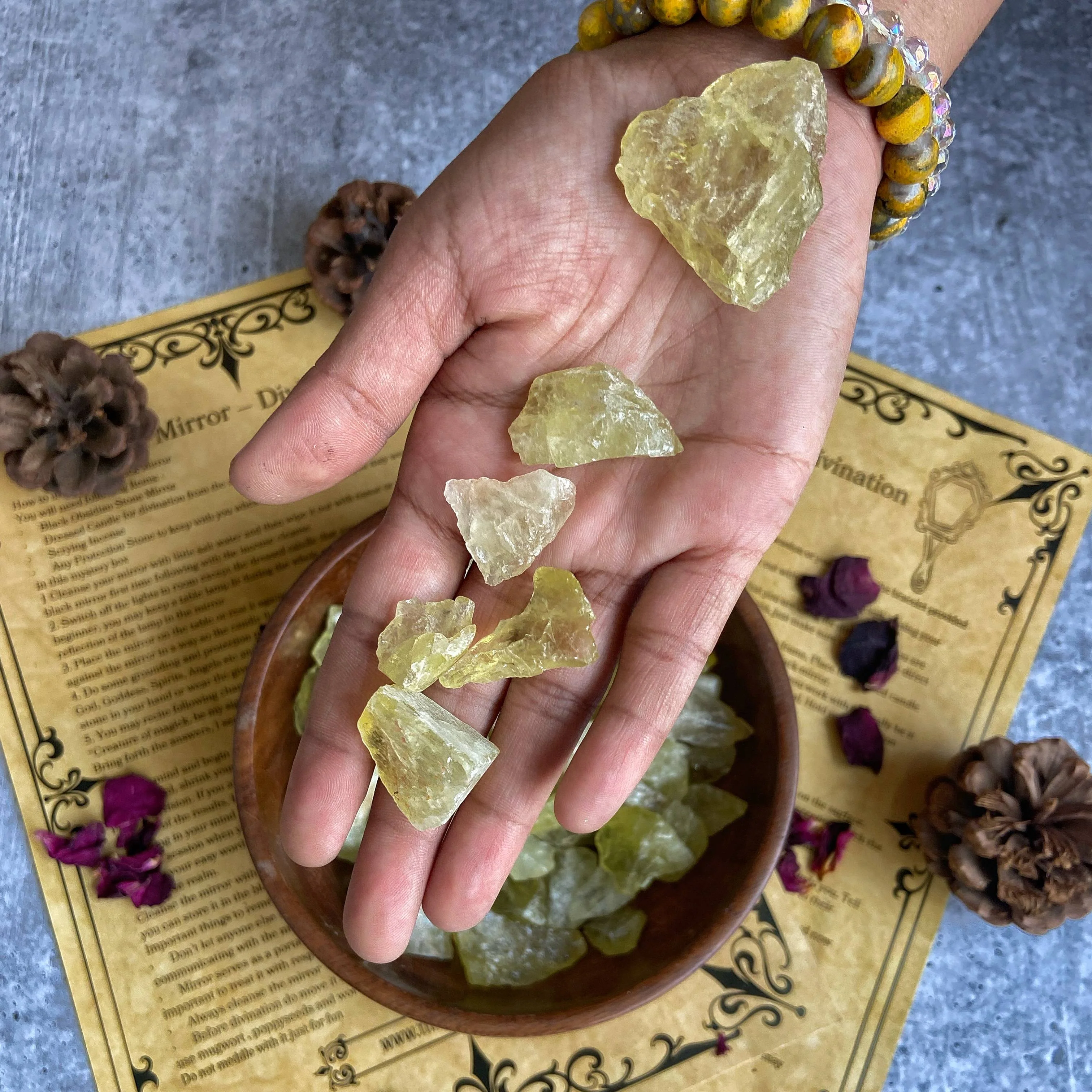 Lemon Quartz Raw Stone | Reduce Distraction and improves concentration - Image 6