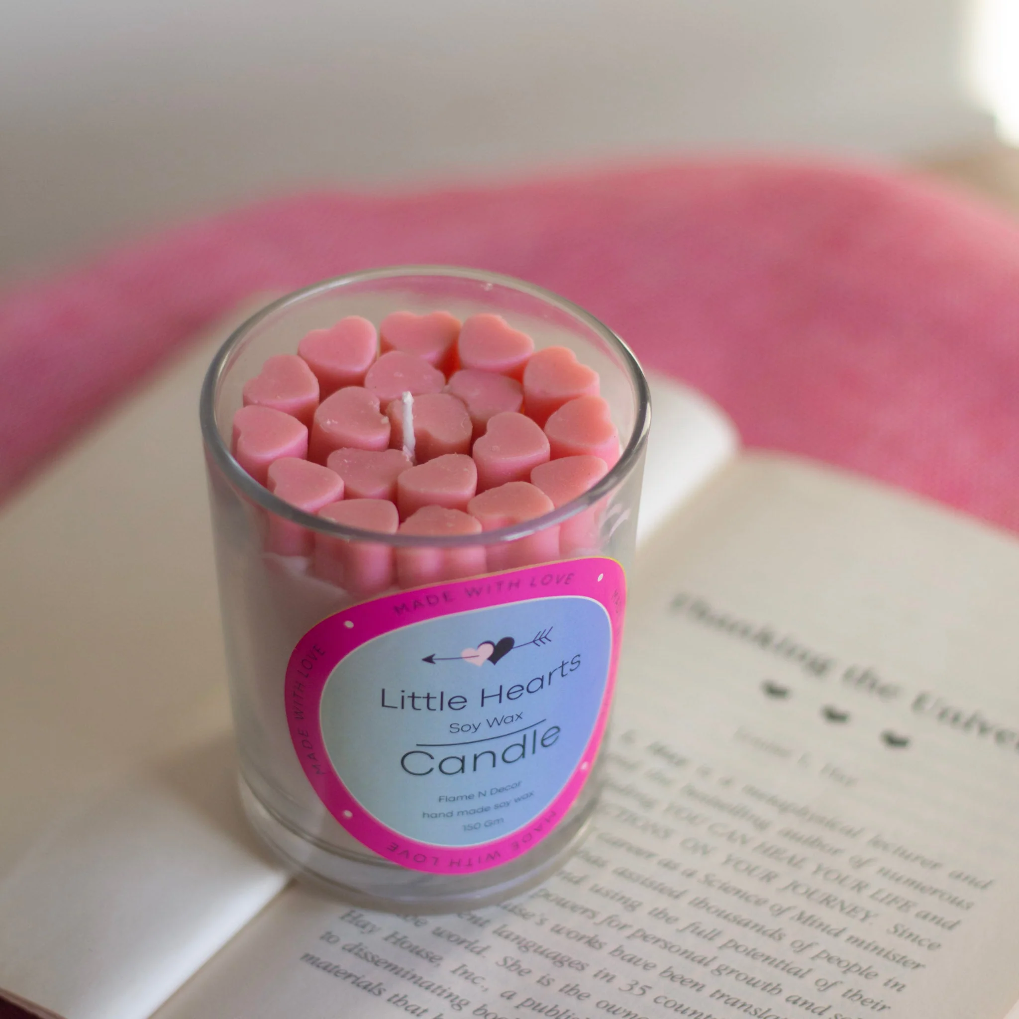 Little Hearts Soy Scented Candle | 170 Gm - Image 5