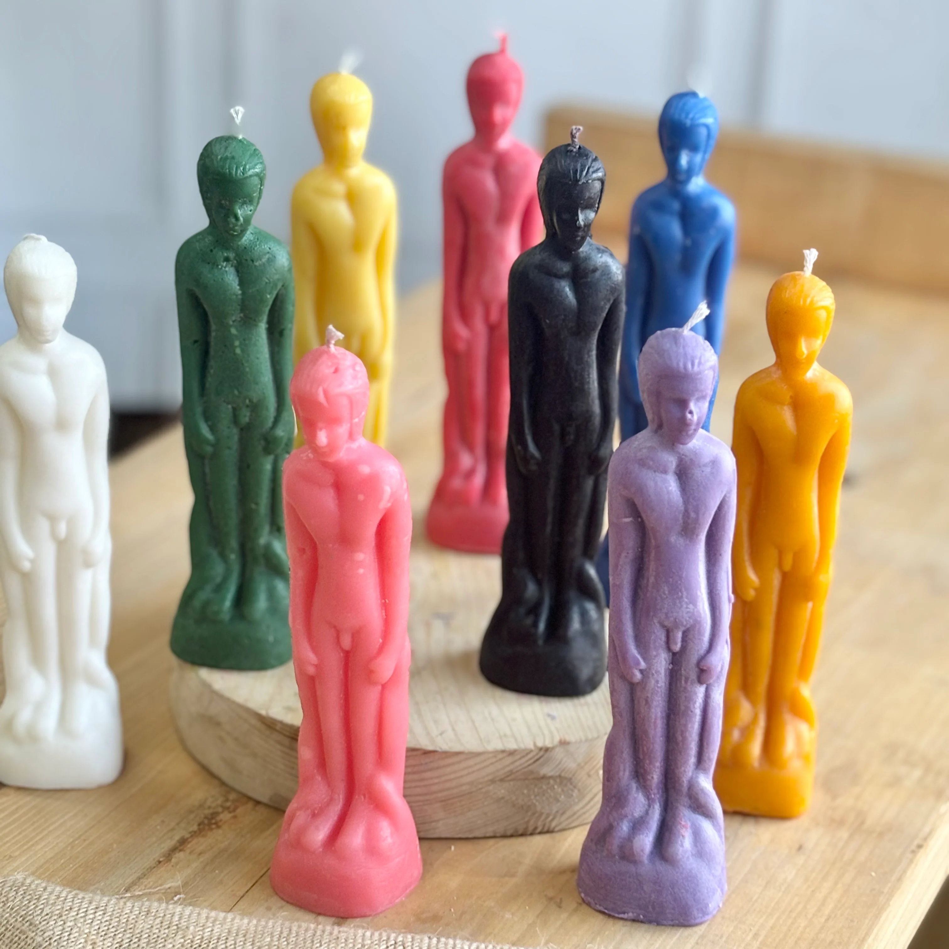 Male Figurine Soy Candle | Colour Option Available - Image 3