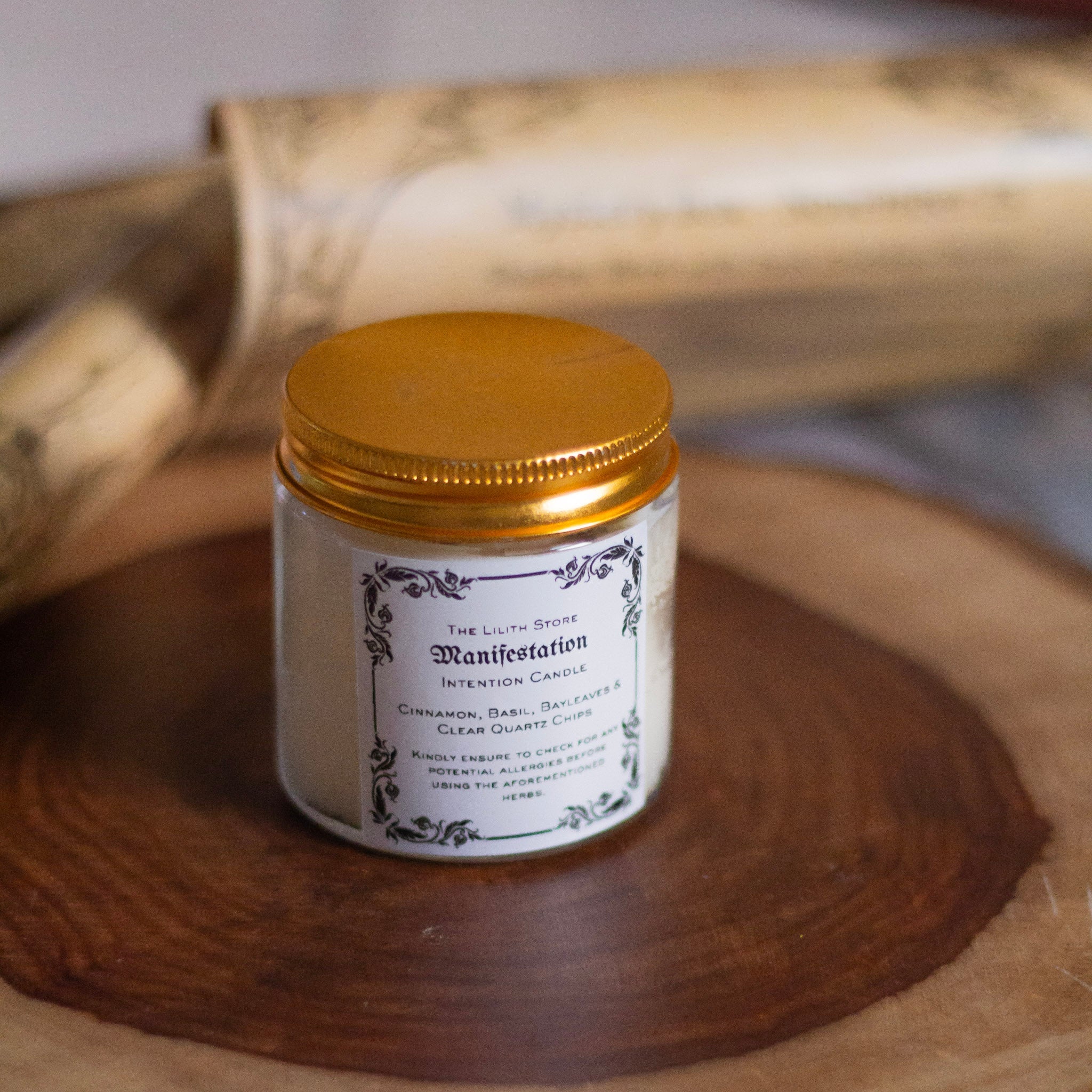 Manifestation Ritual Candle - 100 Gm