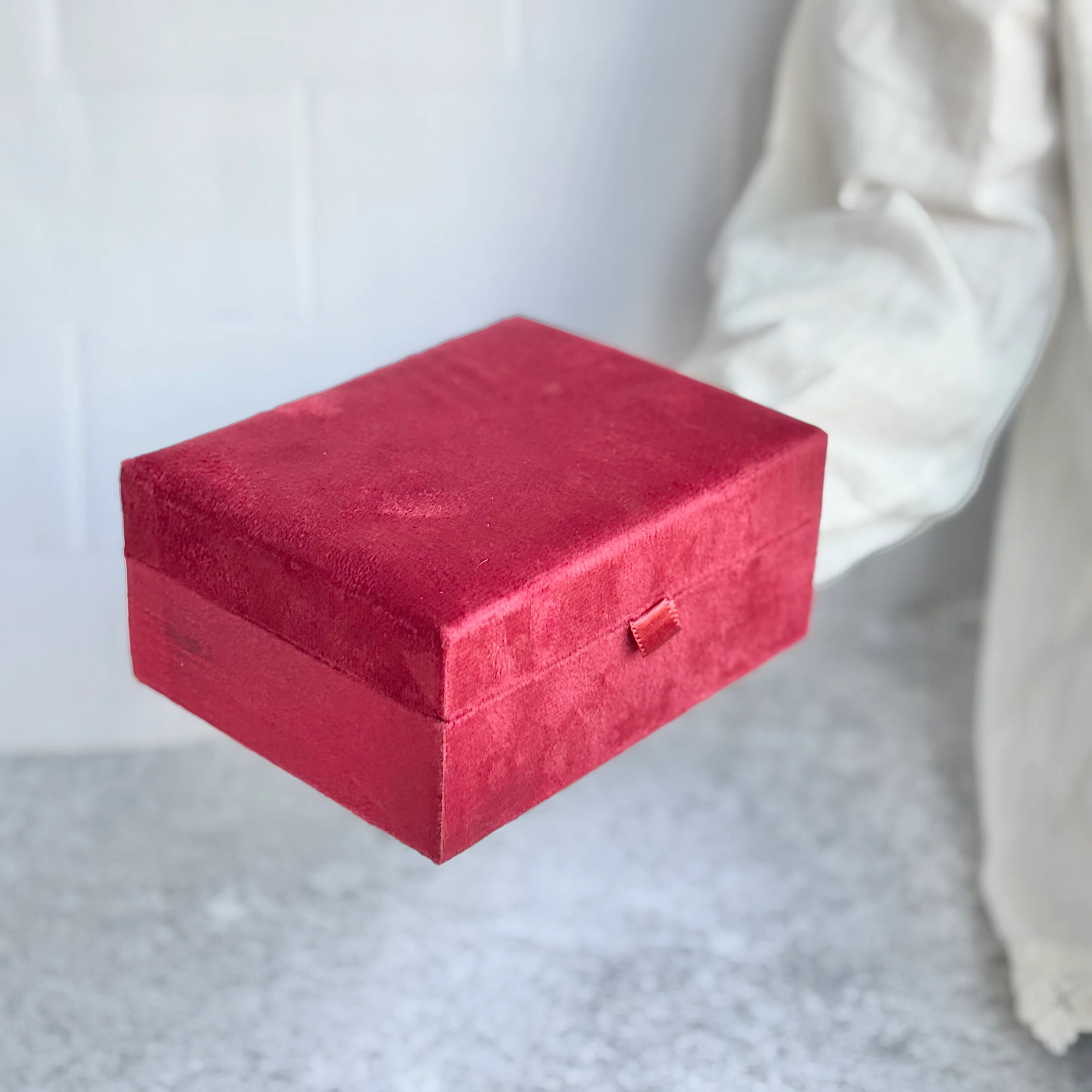MDF Wooden Velvet Box | Perfect for Storing Tarot Cards and Crystals | Small - Image 5