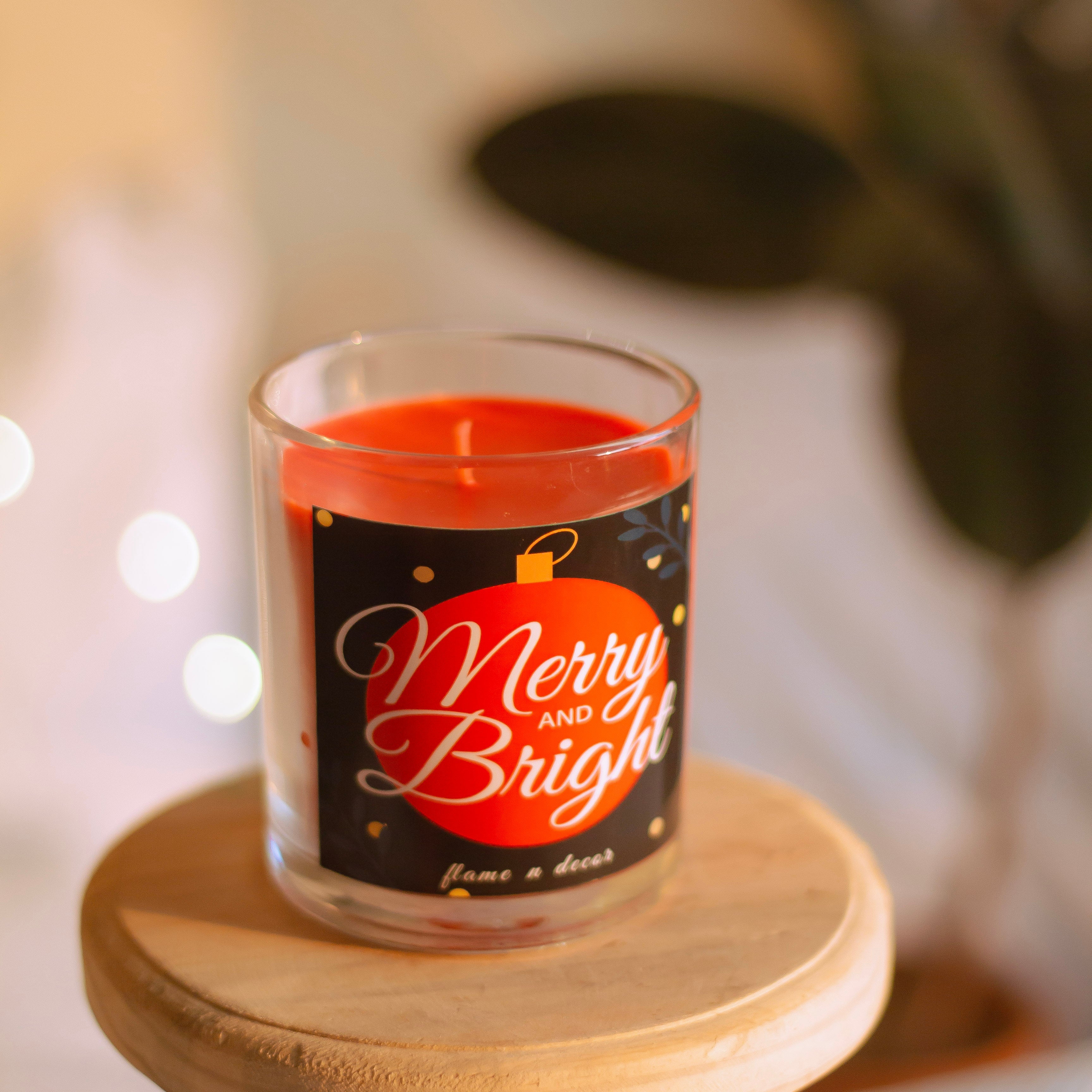 Merry & Bright Soy Scented Candle - Image 5