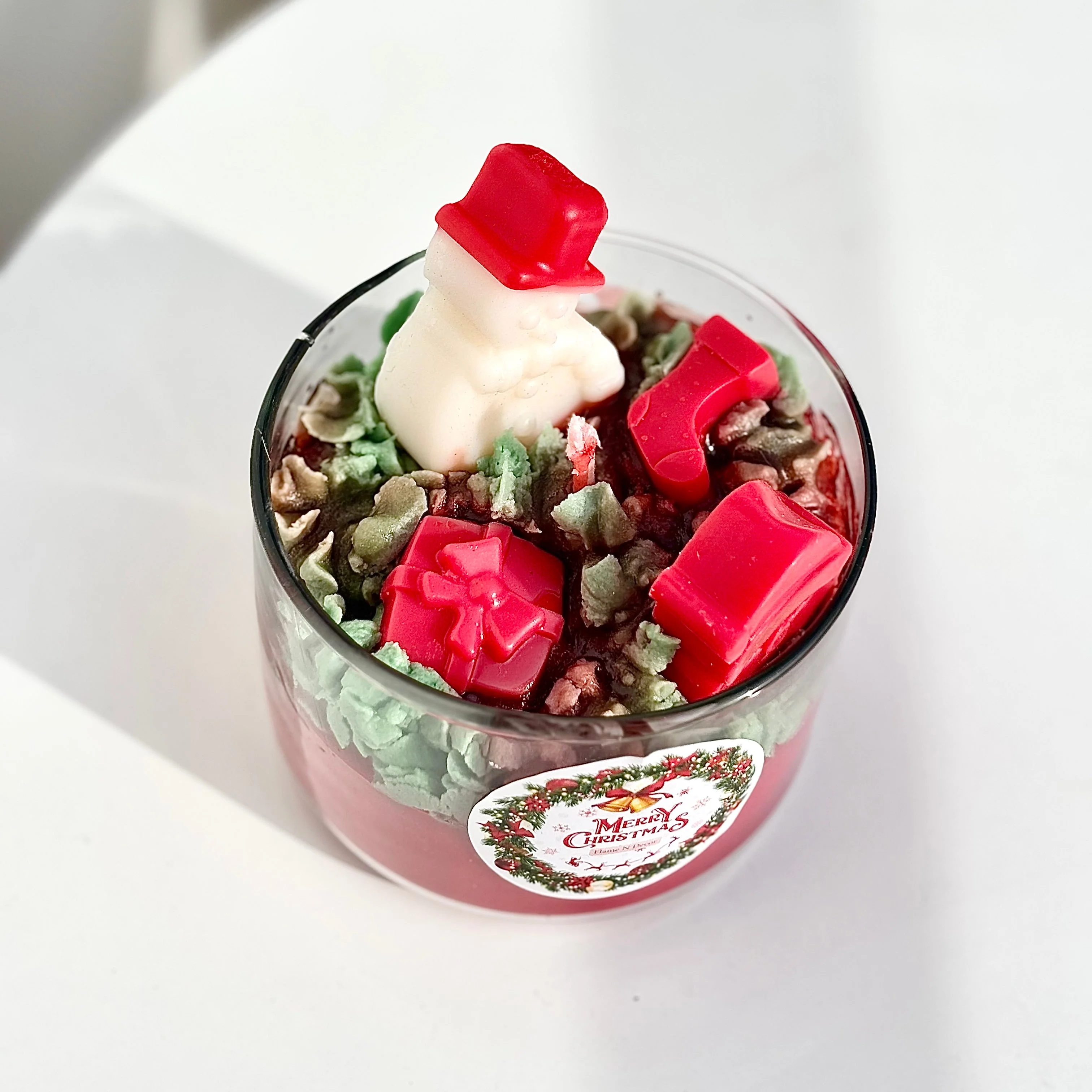 Designer Soy wax Scented Candle | Dessert Candle - Image 3