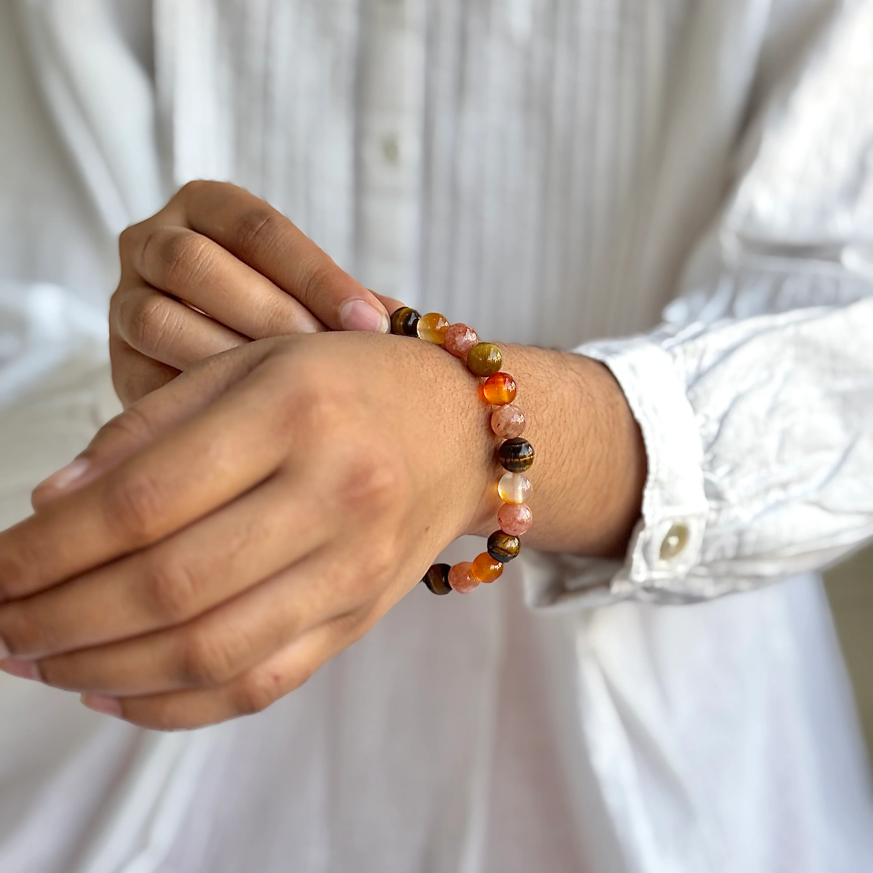 Motivation & Confidence - 8mm Bead Bracelet | Combination Bracelet Series - Image 2