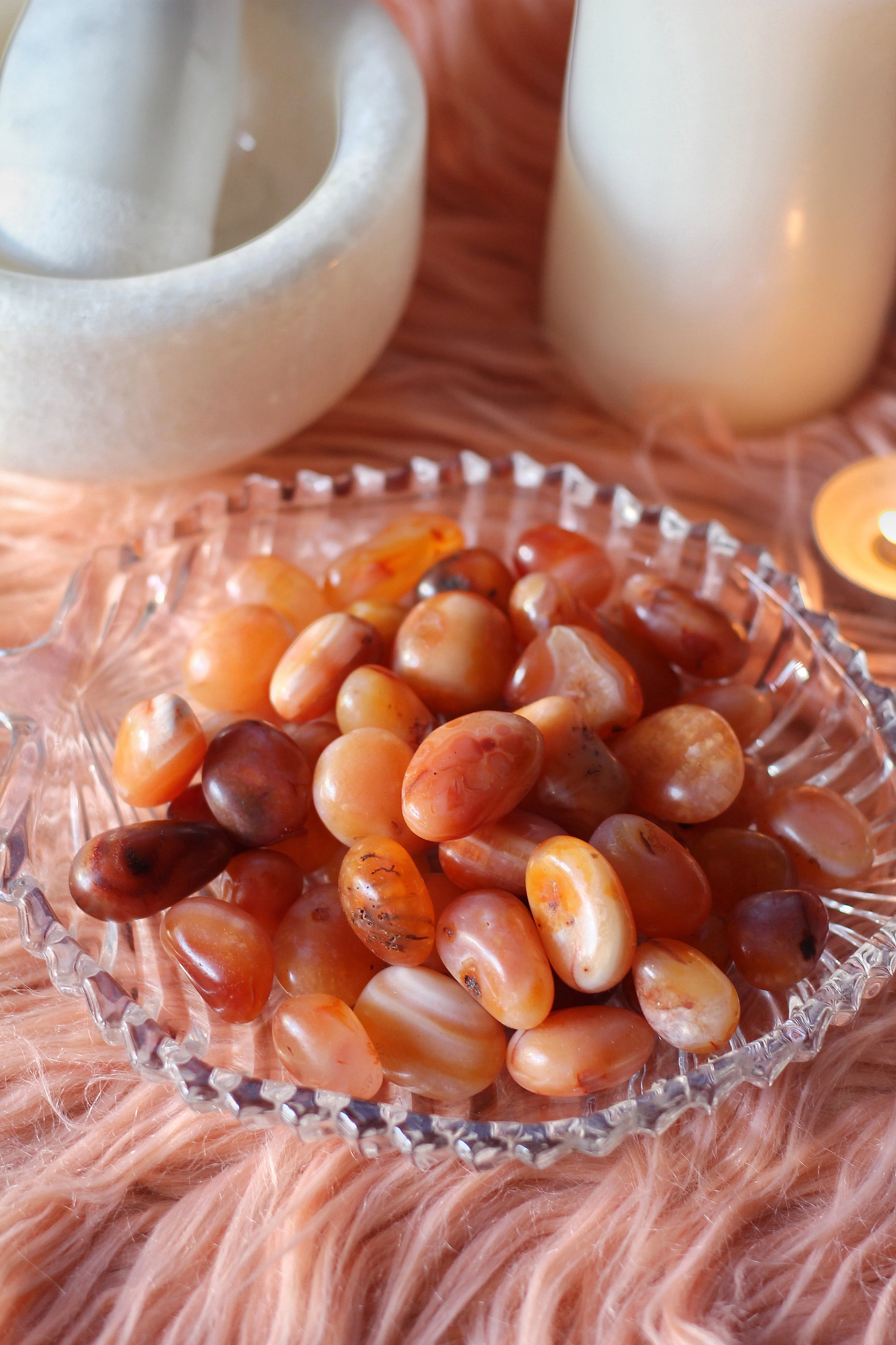 Orange Carnelian Tumble | Opportunities & Courage - Image 3