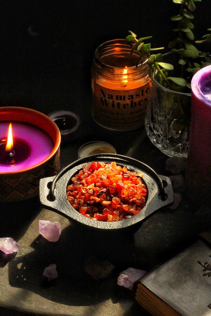 Orange Carnelian Chips - 100 Gm | Stone of Creativity & Opportunity - Image 5