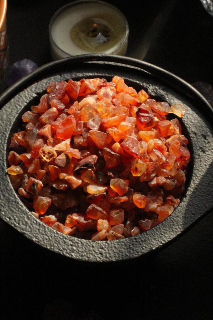 Orange Carnelian Chips - 100 Gm | Stone of Creativity & Opportunity - Image 6