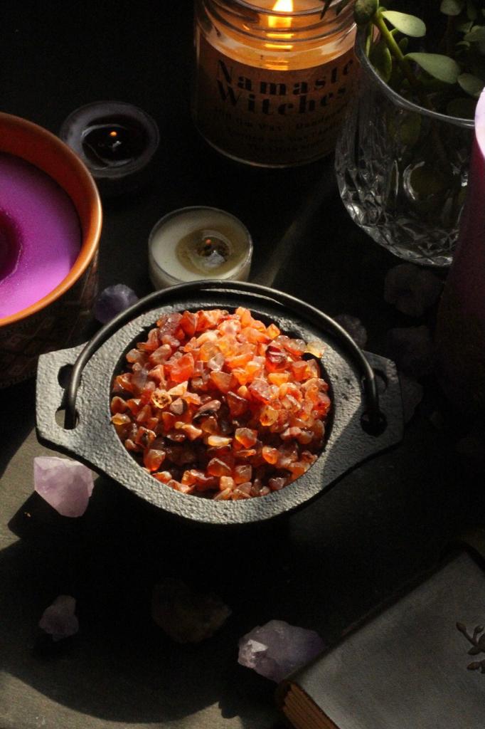 Orange Carnelian Chips - 100 Gm | Stone of Creativity & Opportunity - Image 7