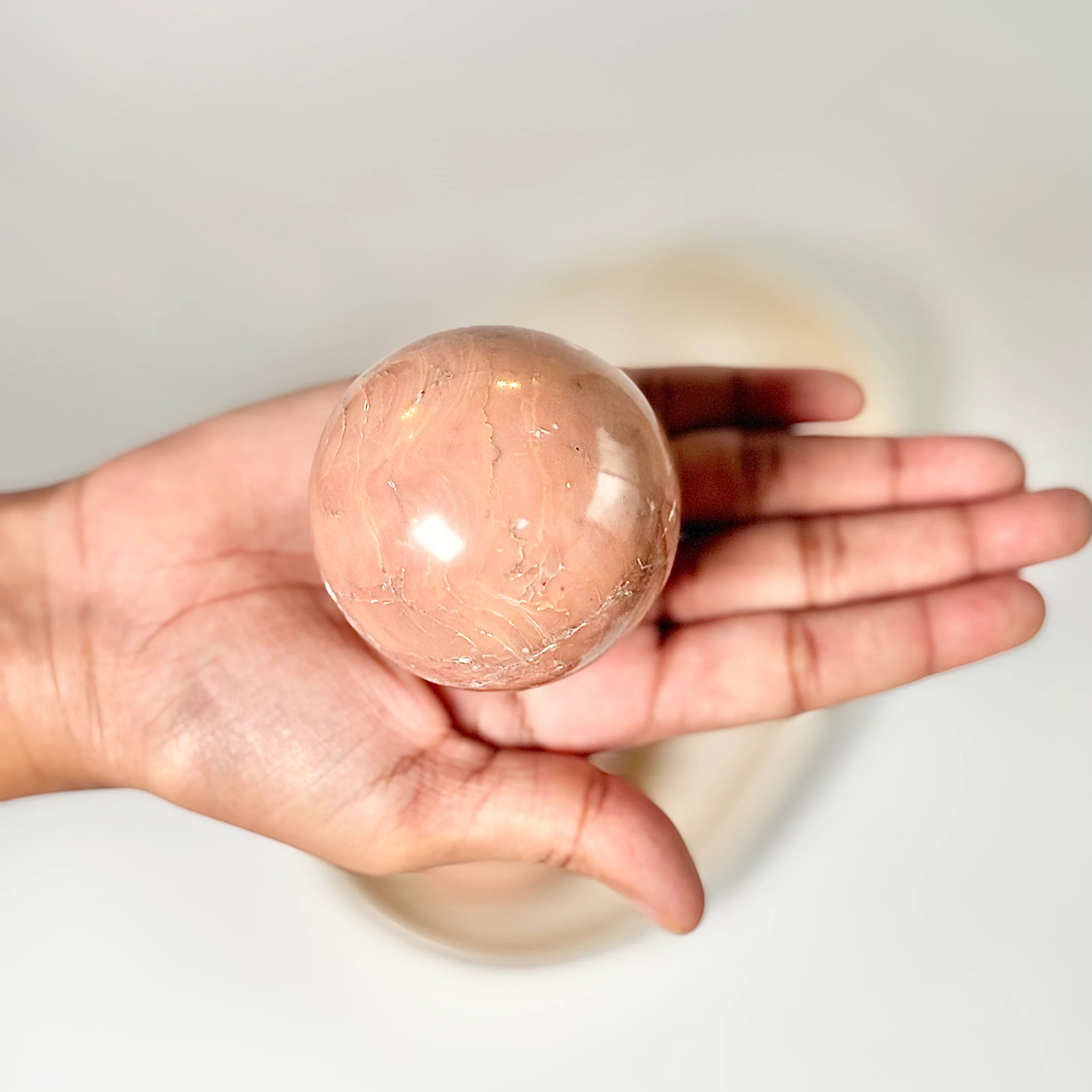 Pink Candy Jasper Sphere - Image 2
