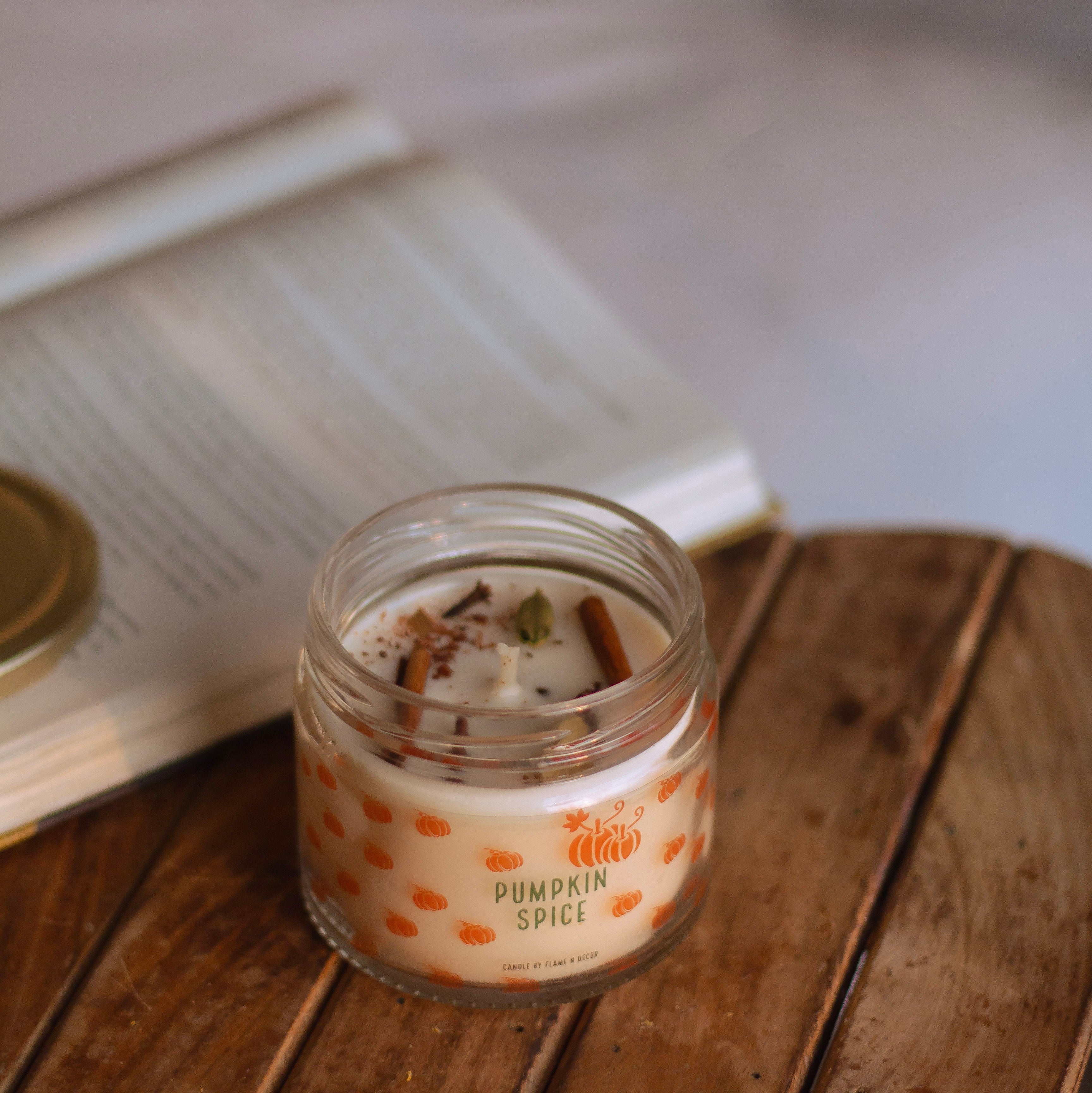 Pumpkin Spice Soy Wax Candle - Image 3