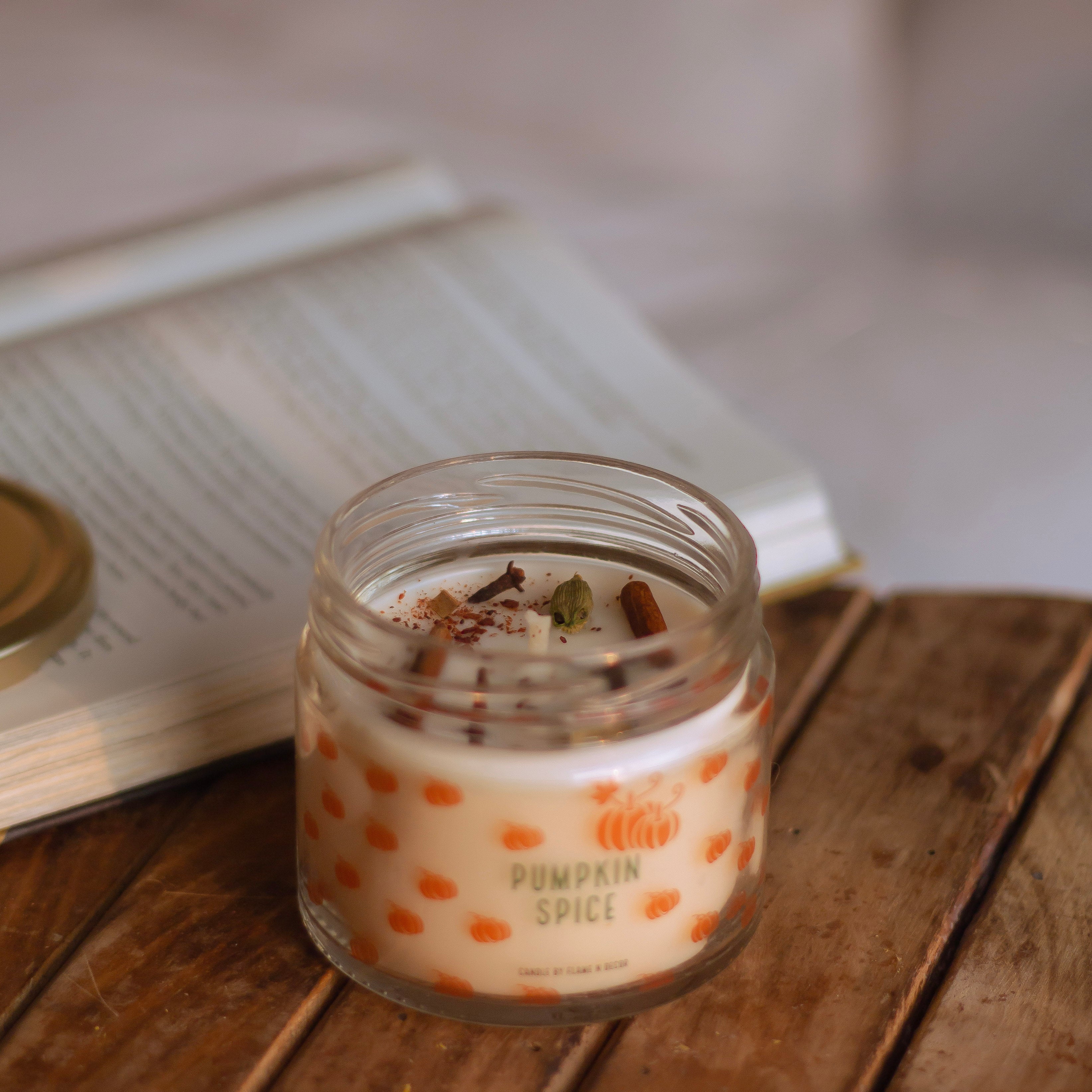 Pumpkin Spice Soy Wax Candle - Image 5