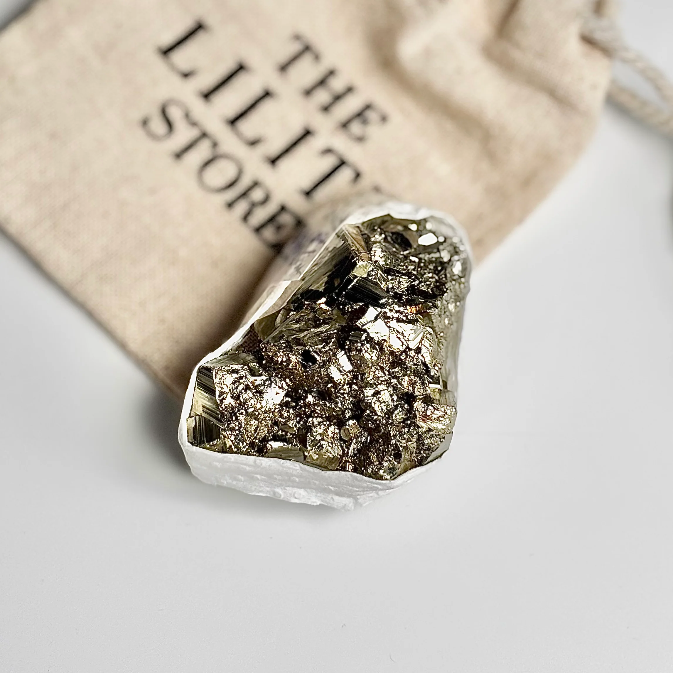 Peruvian Pyrite Cluster – 81g -Golden Brilliance & Striking Presence