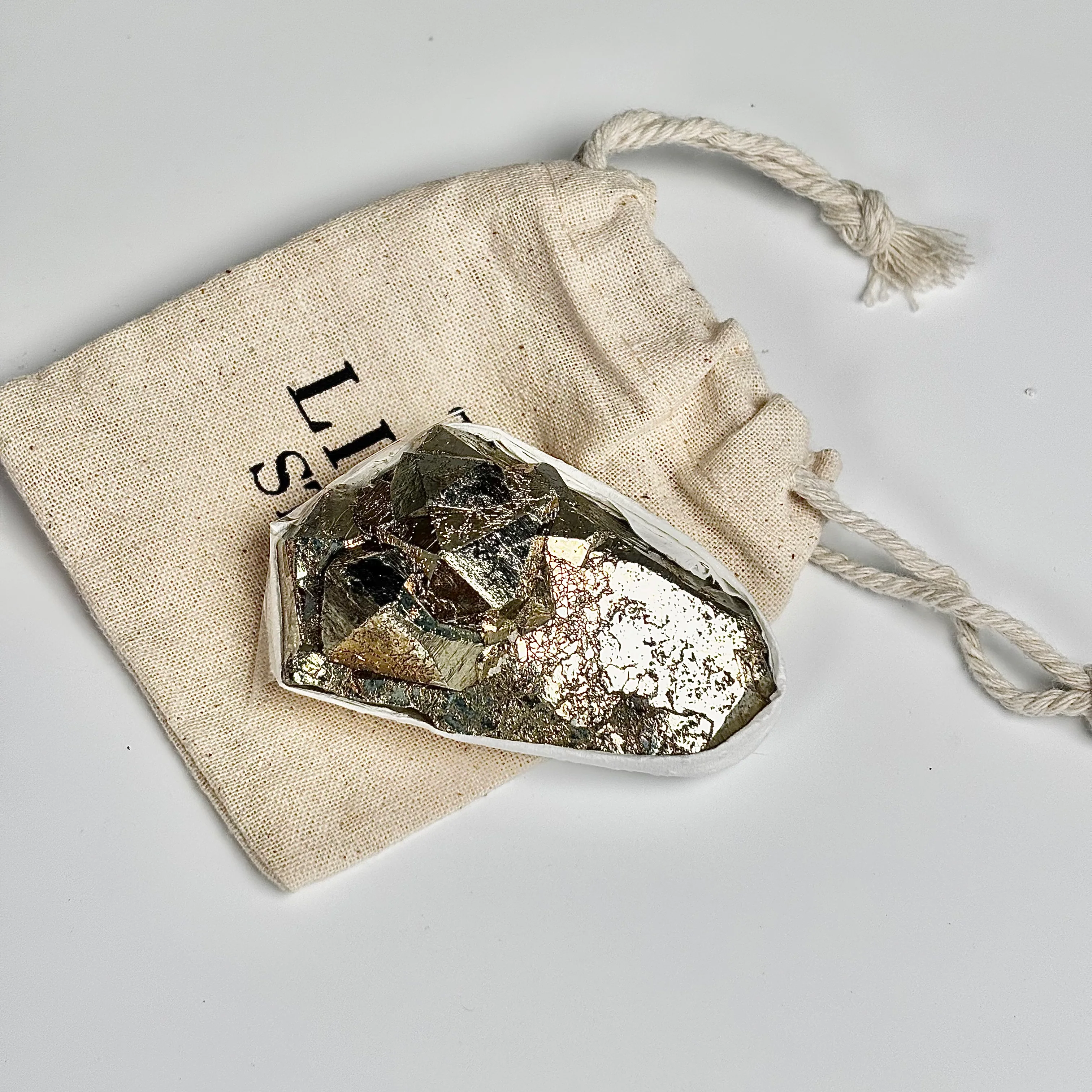 Peruvian Pyrite Cluster – 154g (B) - Golden Brilliance & Striking Presence