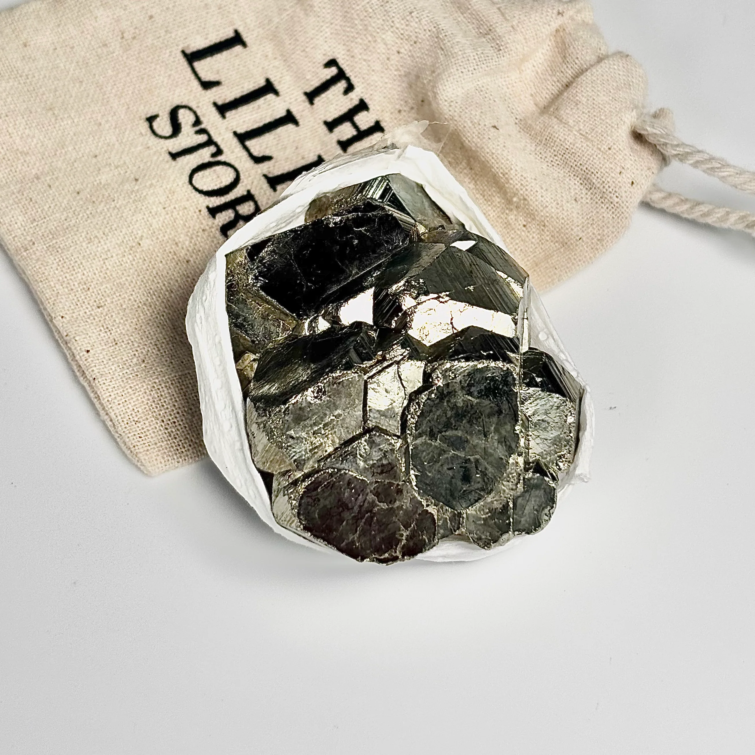 Peruvian Pyrite Cluster – 170g (A) - Golden Brilliance & Striking Presence