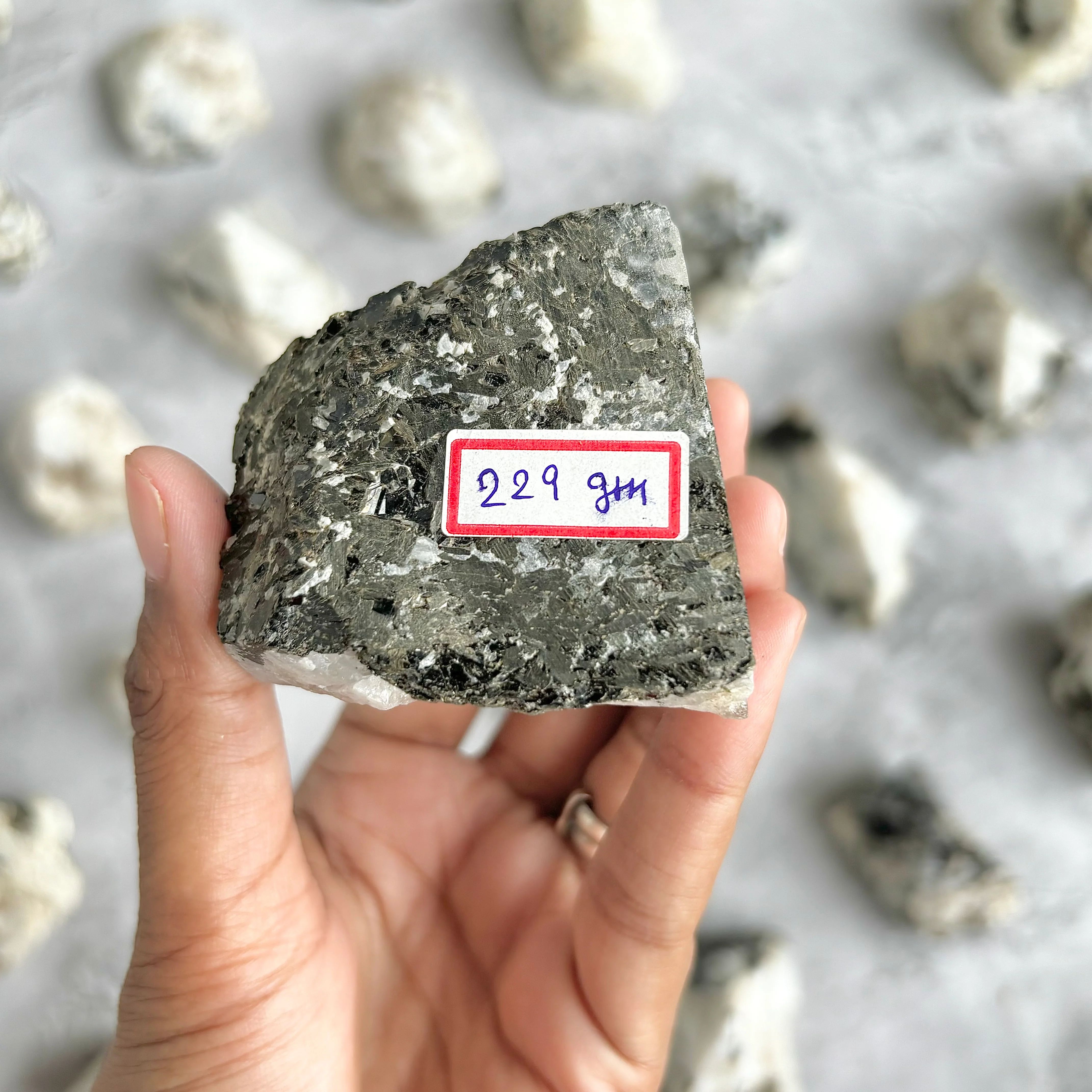 Rainbow Moonstone Raw with Polished Point - 229 Gm | Cultivates Compassion & empathy - Image 3