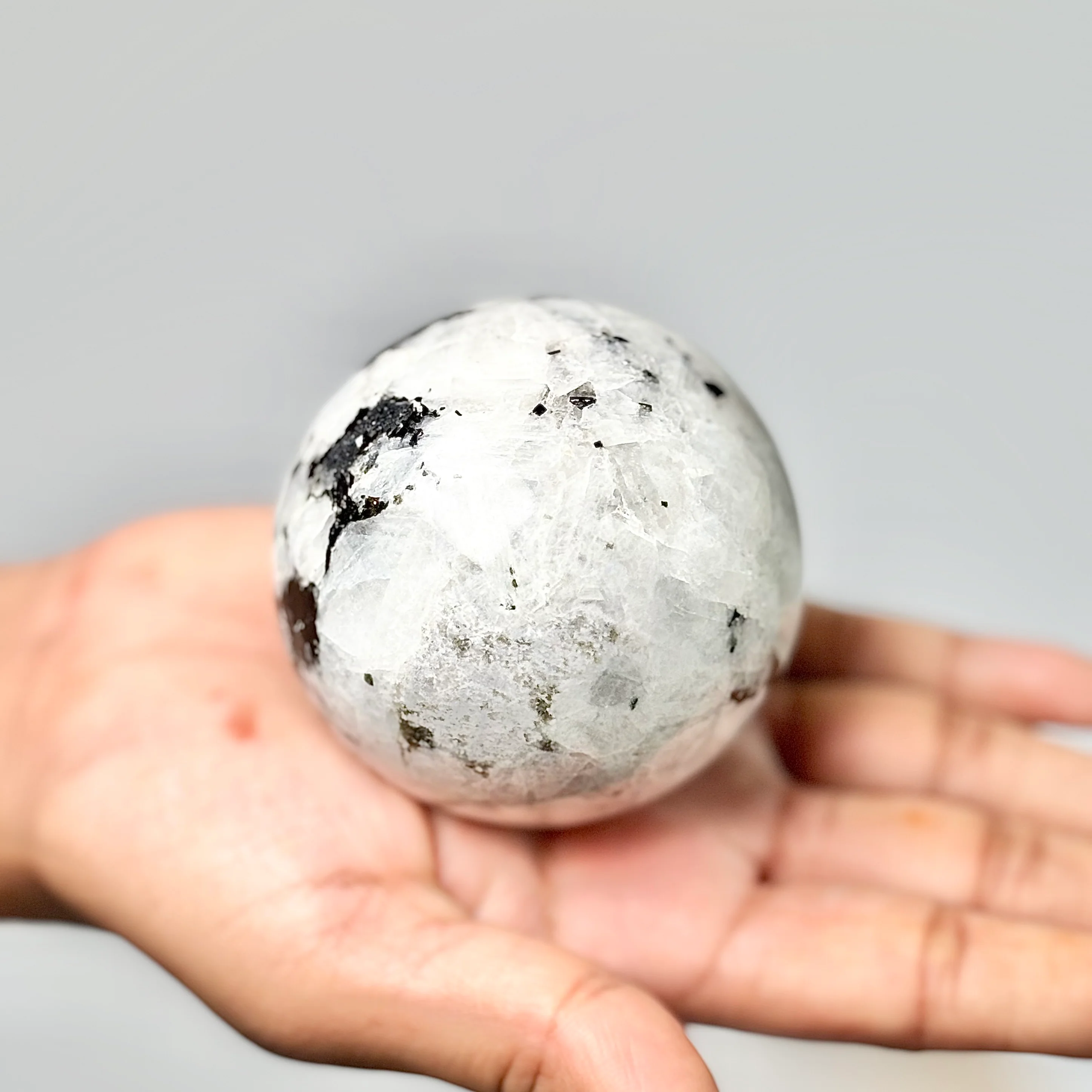 Rainbow Moonstone Sphere - Image 3