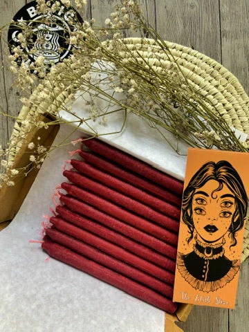 Red Chime Soy Candle| Pencil Candle - Pack of 25