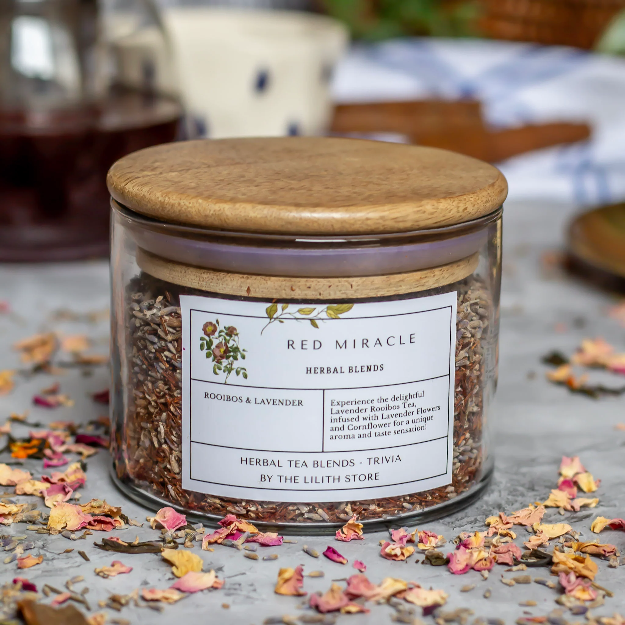 Red Miracle Flavoured Tea Blend - 100 Gm | Calming & Grounding - Image 4