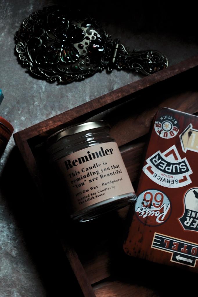 Reminder Scented Soy Candle - Image 2