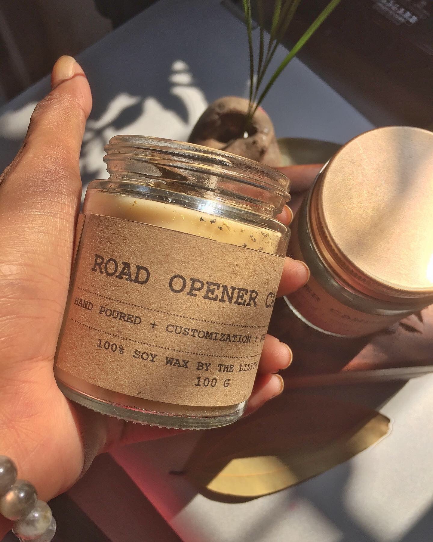 Road Opener Candle Jar - 100 gm Wax - Image 2