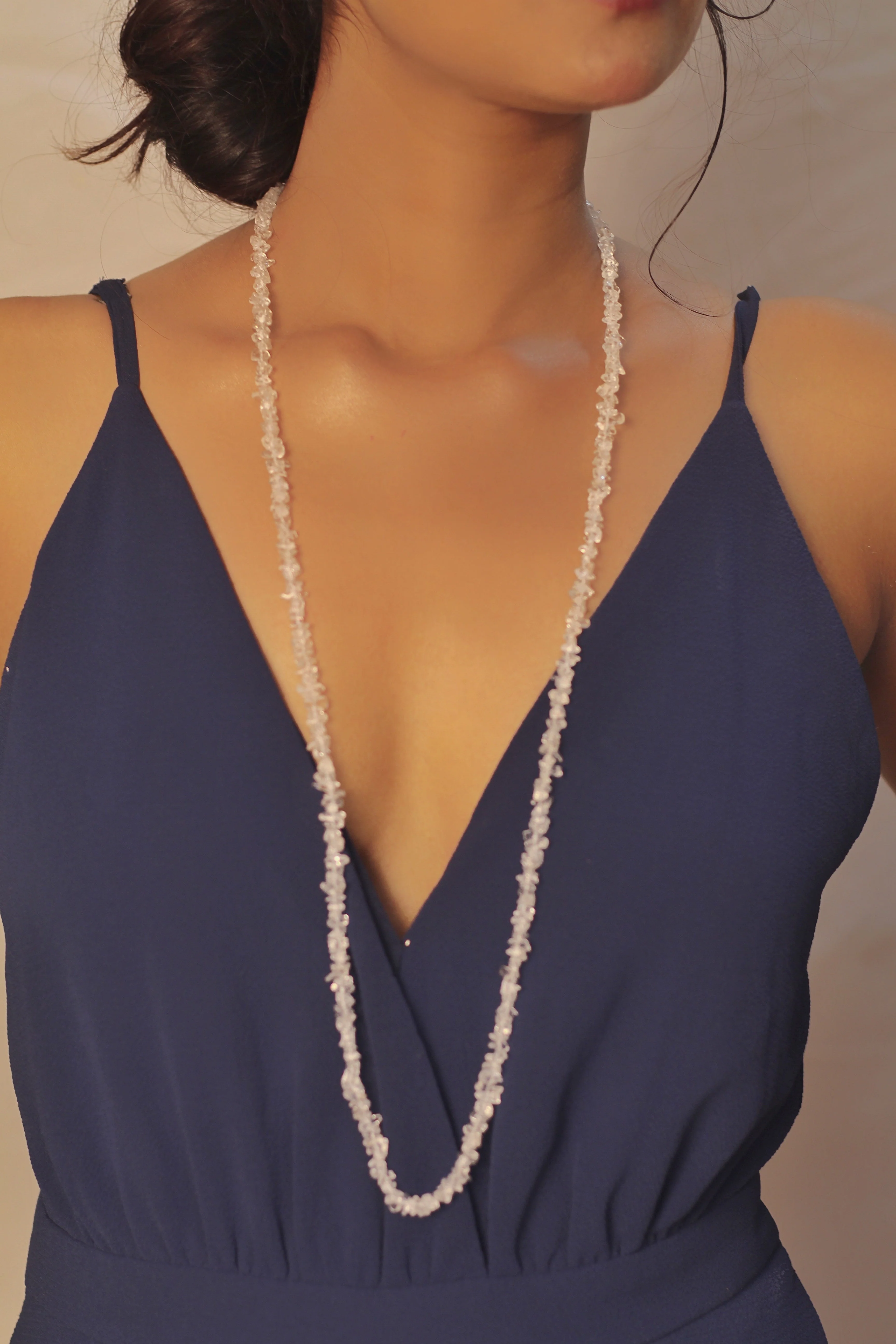 Rose Quartz Chips String (Mala) | Stone of Love & Self Love - Image 9