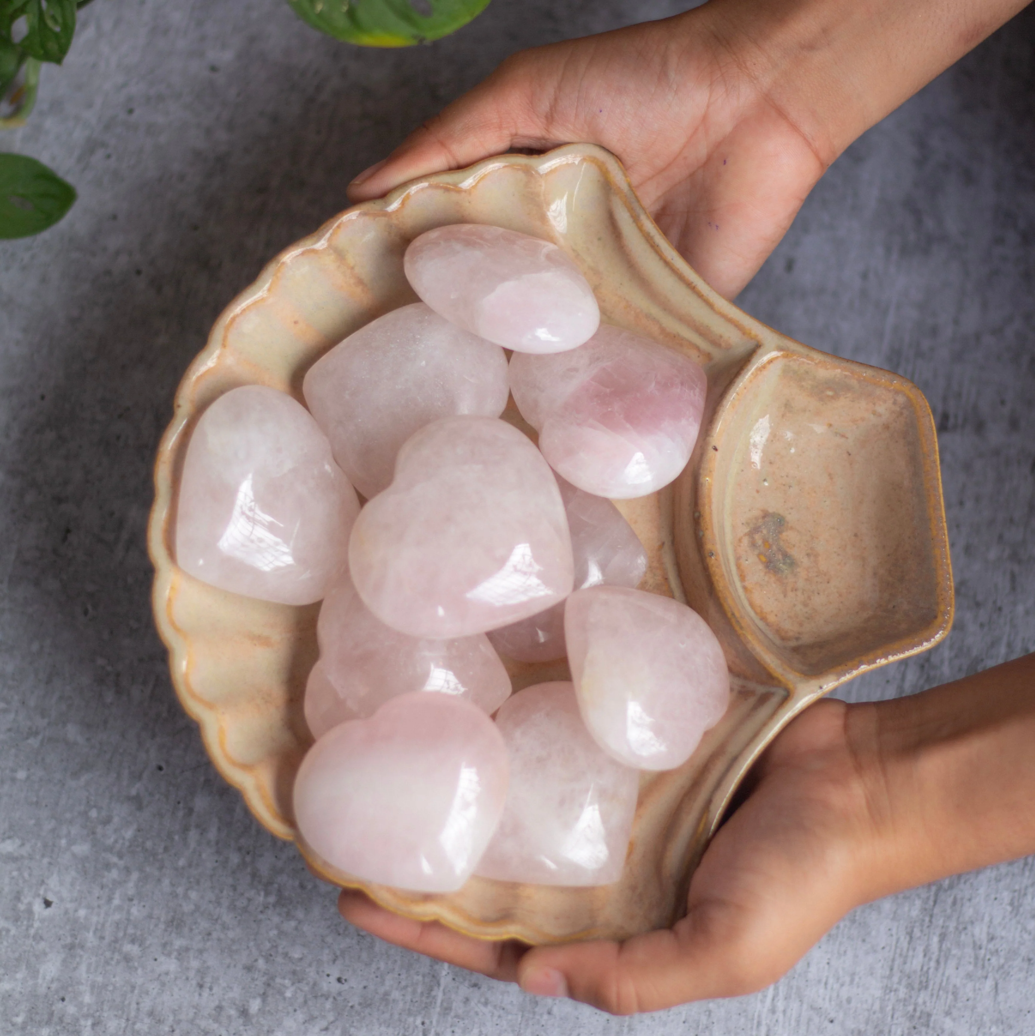 Rose Quartz Heart - Stone of Love & SelfLove - Image 2