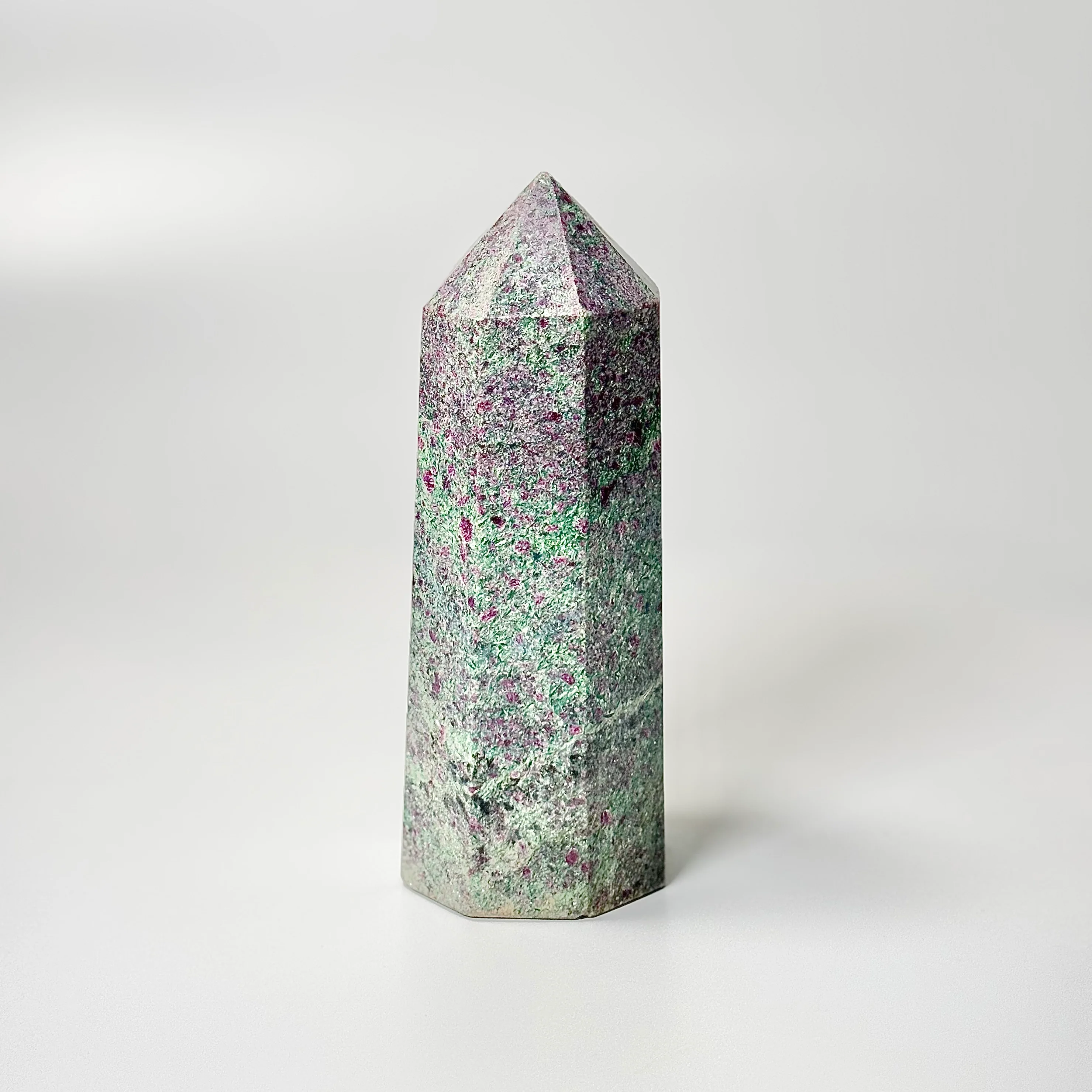 Eight Facet Ruby in Kyanite Tower – 812g -Distinctive Colour & Balanced Form