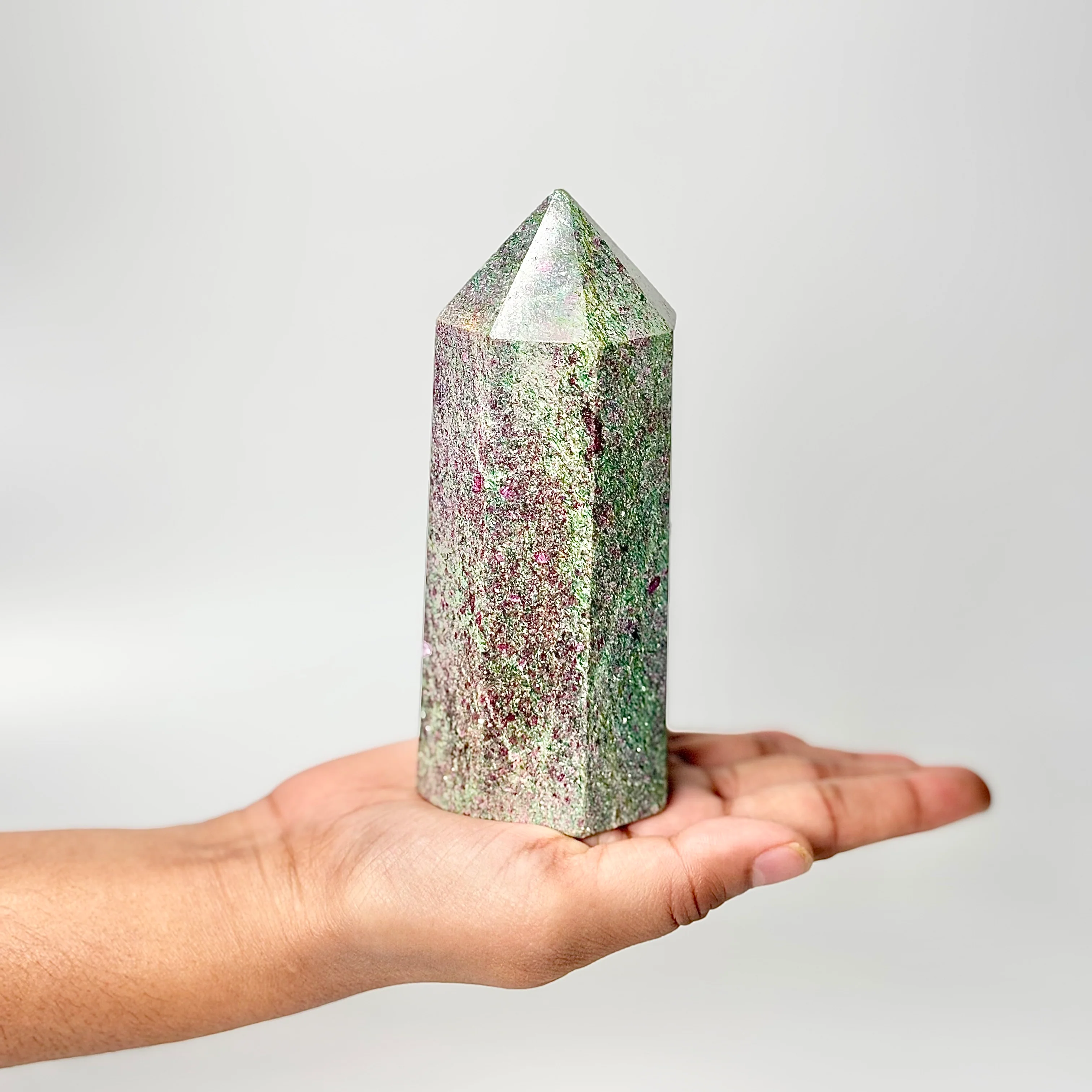 Eight Facet Ruby in Kyanite Tower – 668g -Distinctive Colour & Balanced Form - Image 2