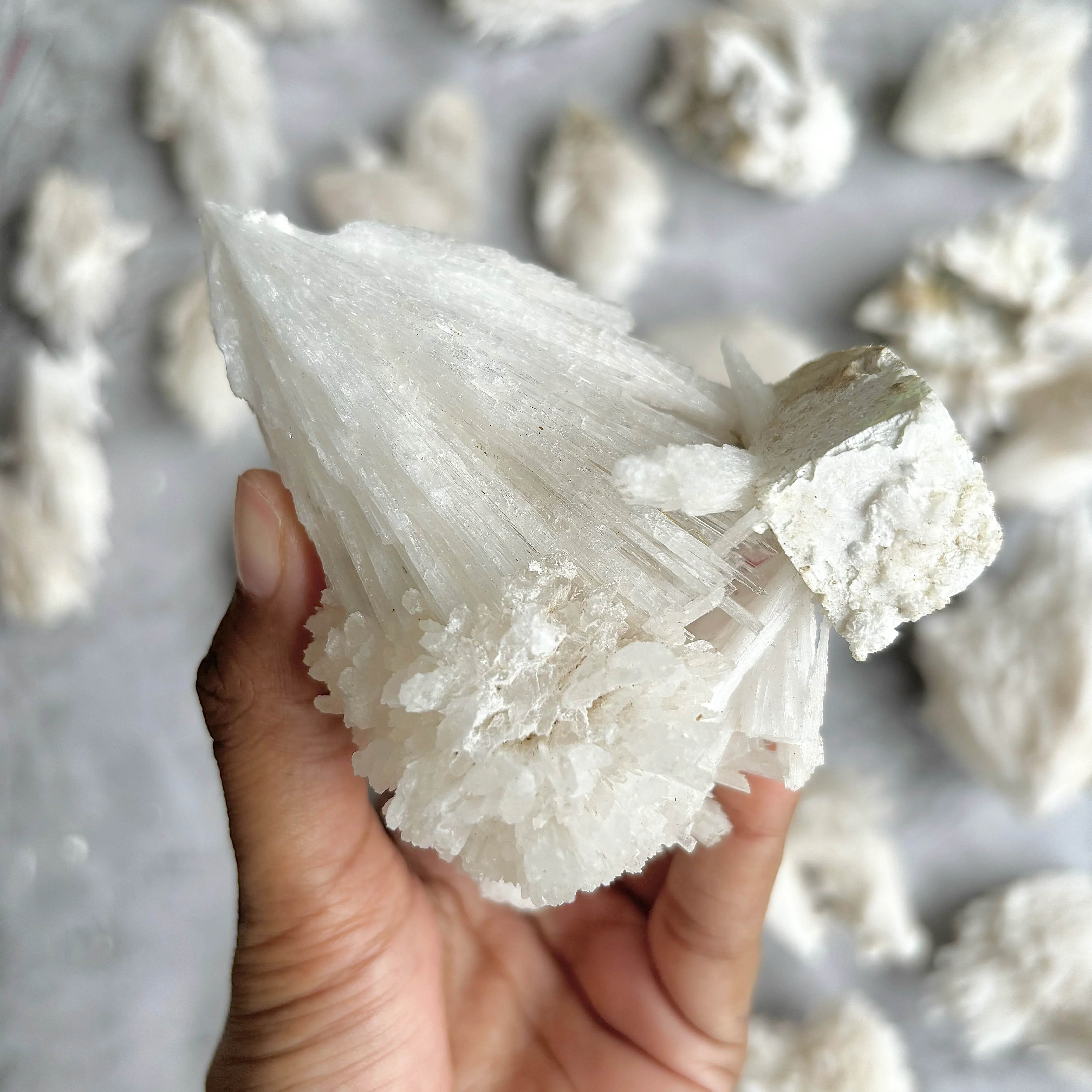 Scolecite cluster - 276 Gm | Inner Peace & Spiritual Transformation - Image 2