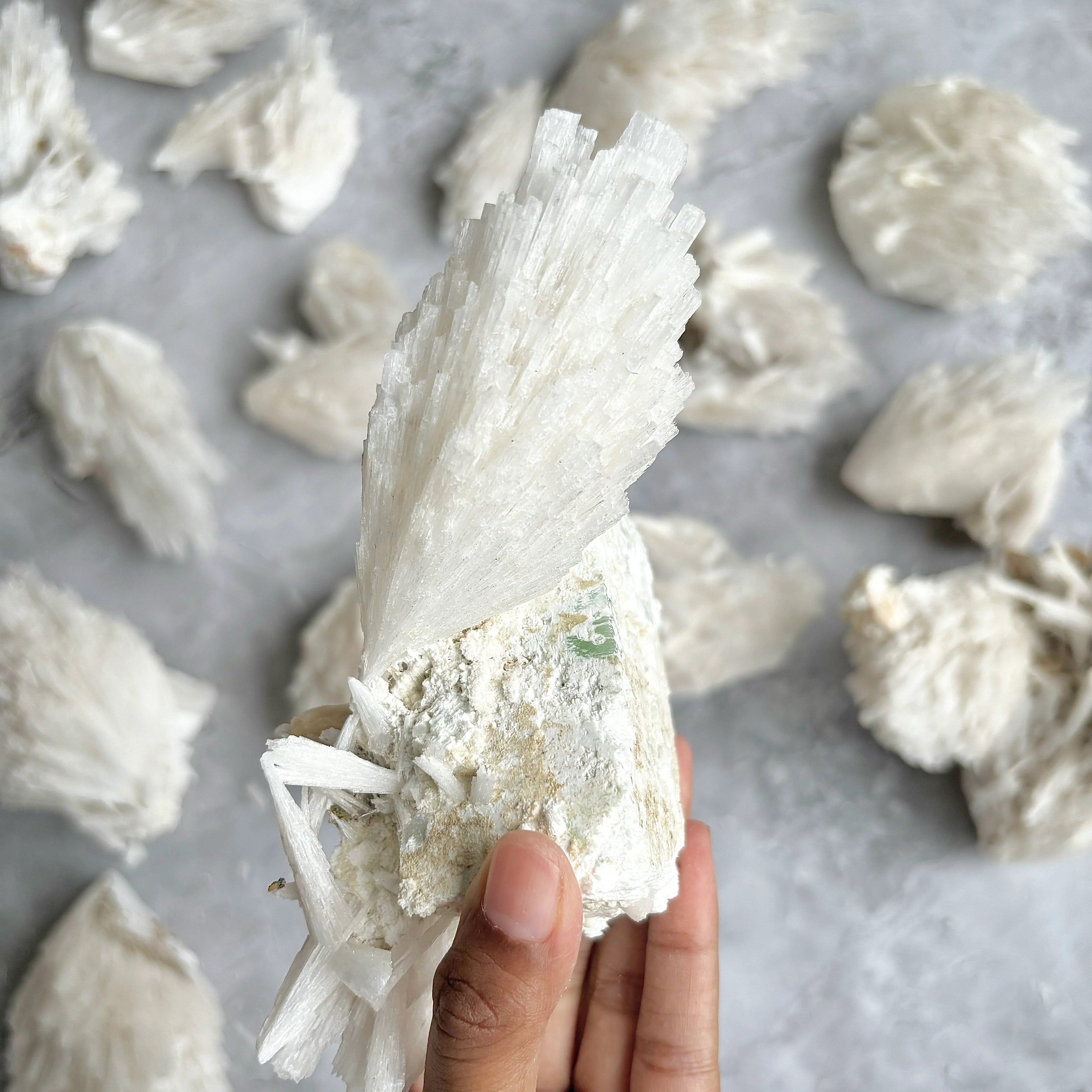 Scolecite cluster - 391 Gm | Inner Peace & Spiritual Transformation - Image 2