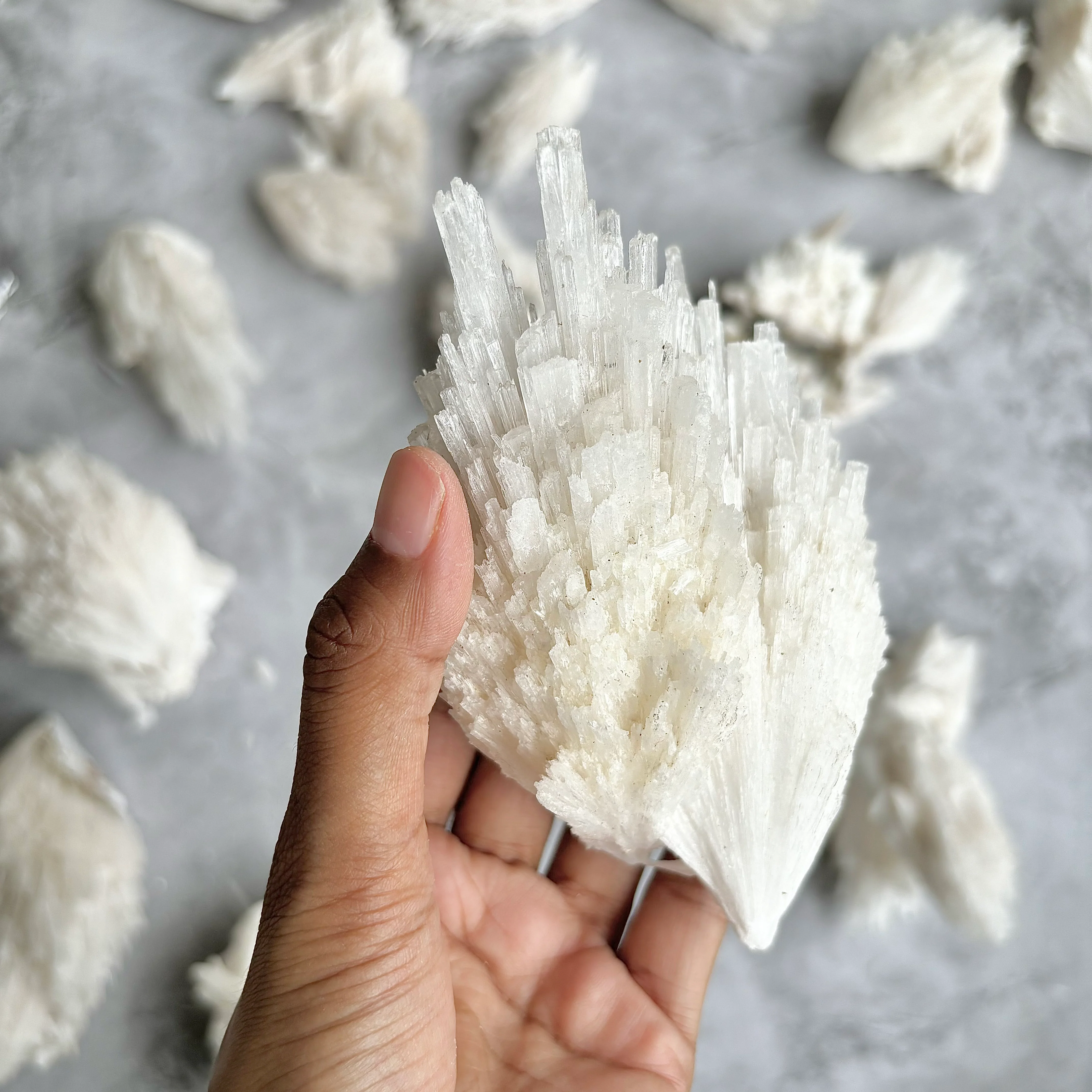 Scolecite cluster - 406 Gm | Inner Peace & Spiritual Transformation - Image 2