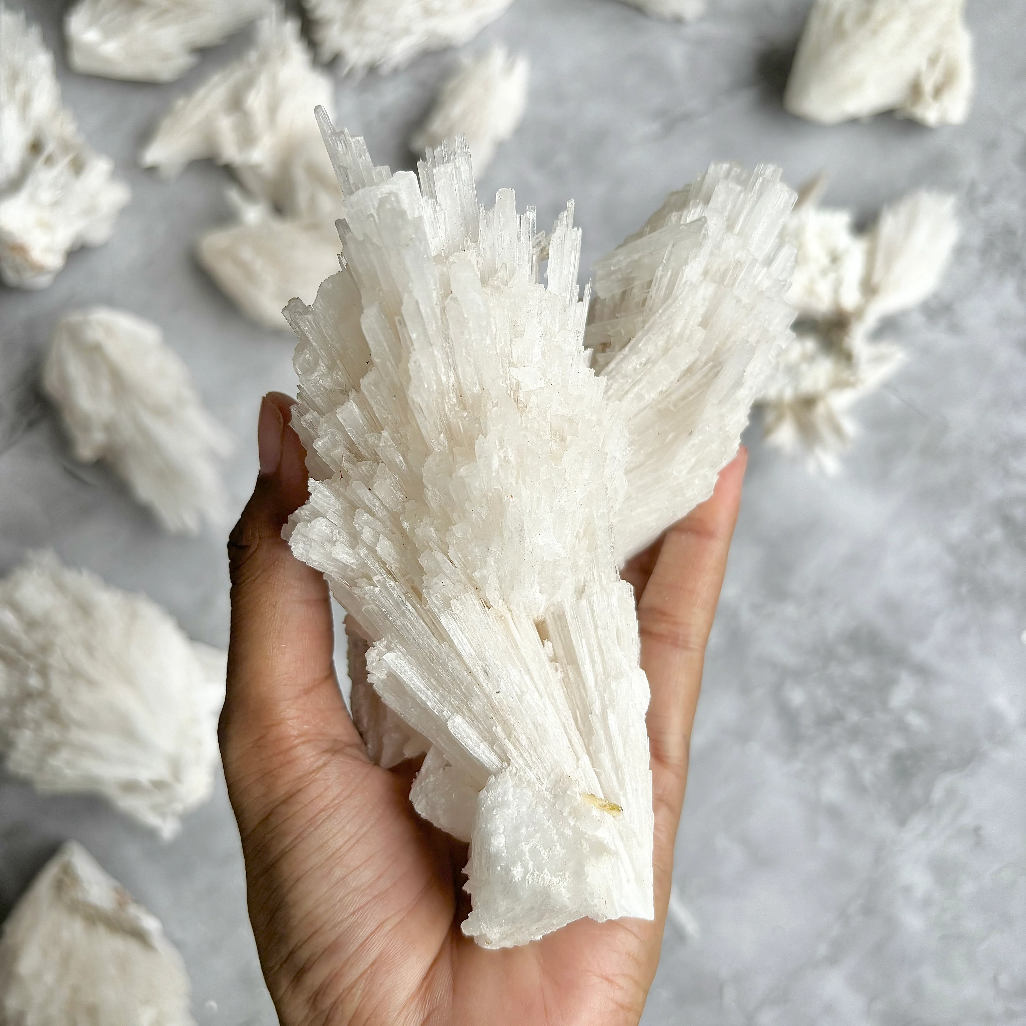 Scolecite cluster - 418 Gm | Inner Peace & Spiritual Transformation - Image 2