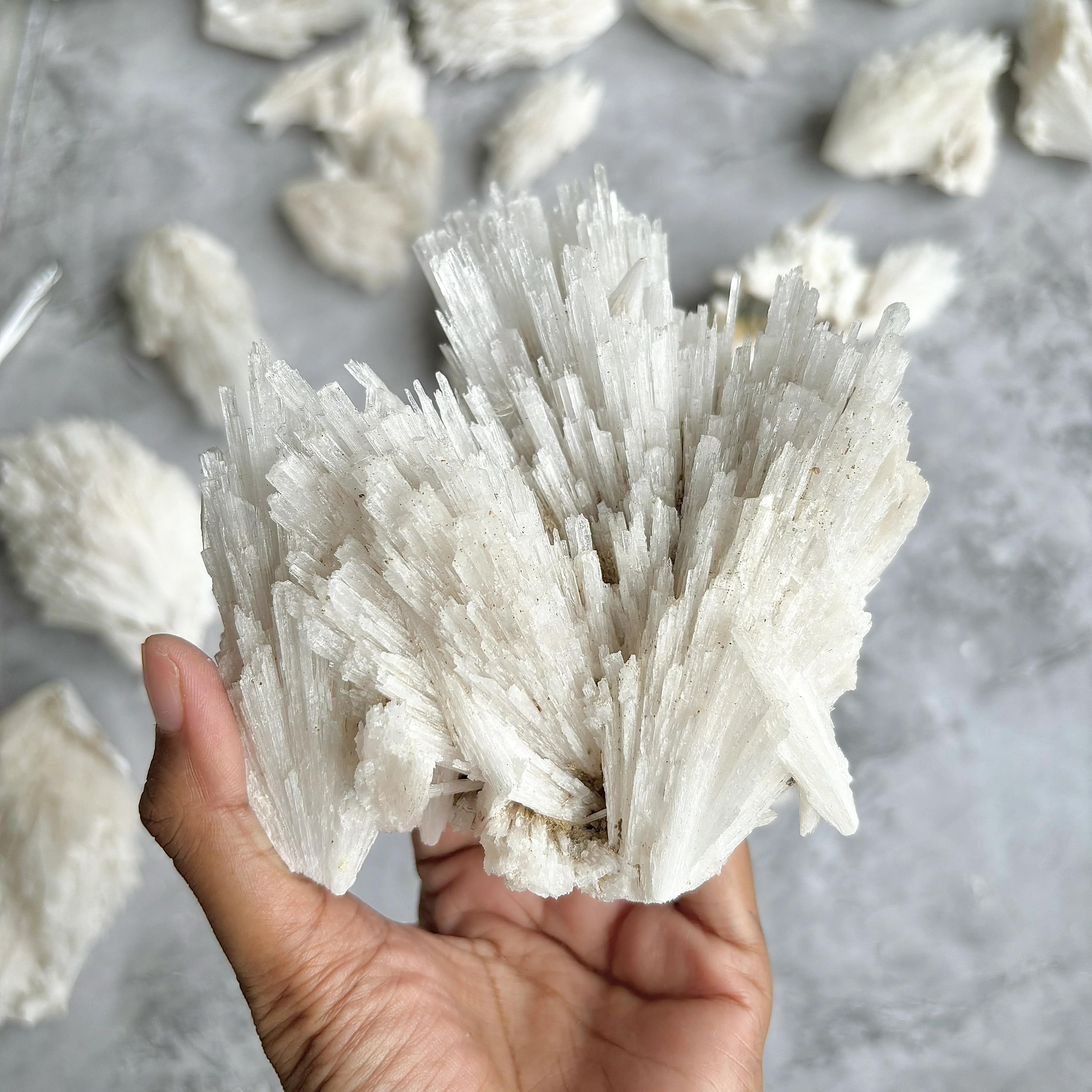 Scolecite cluster - 524 Gm | Inner Peace & Spiritual Transformation - Image 2