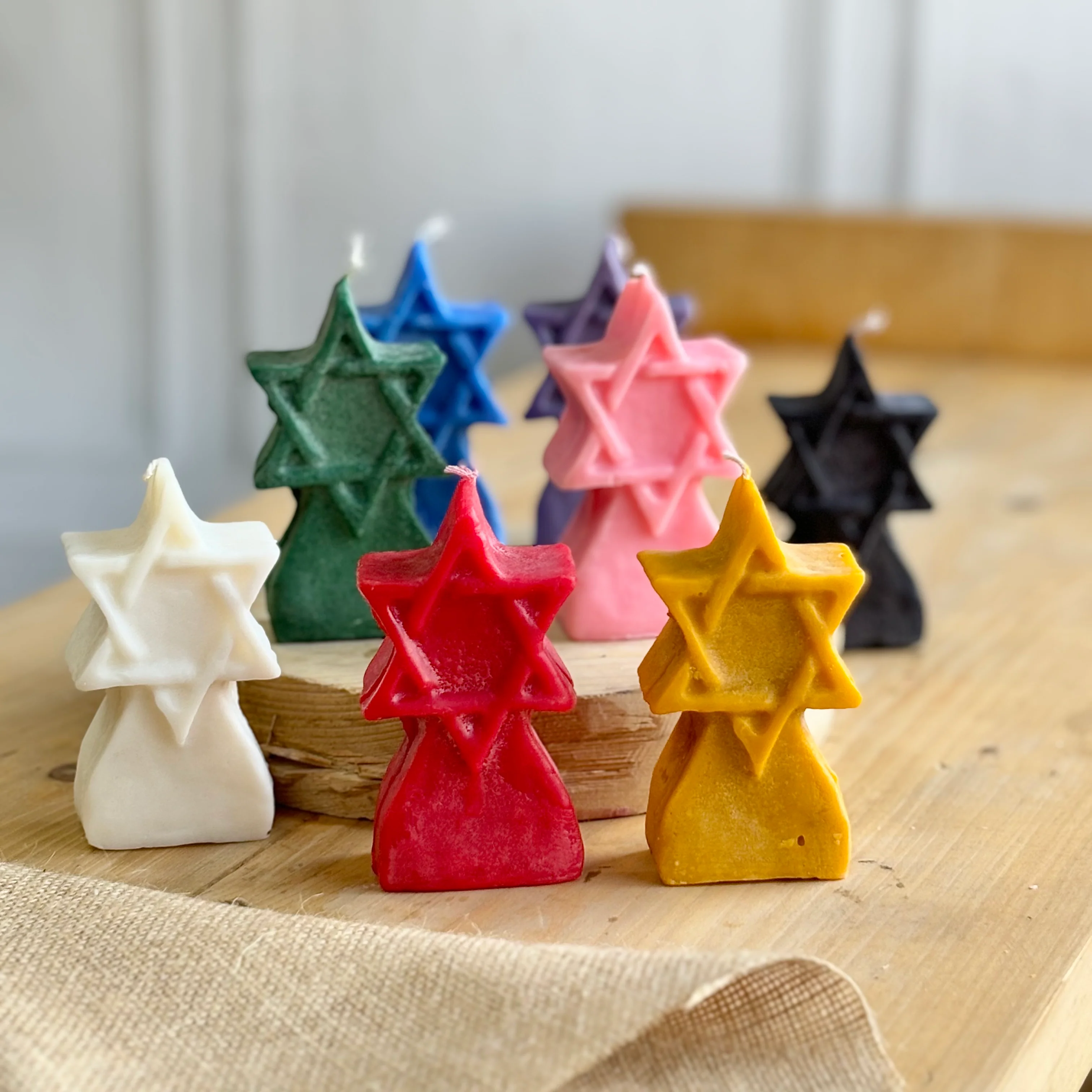 Seal of Solomon Soy Candle | Colour Option Available - Image 2