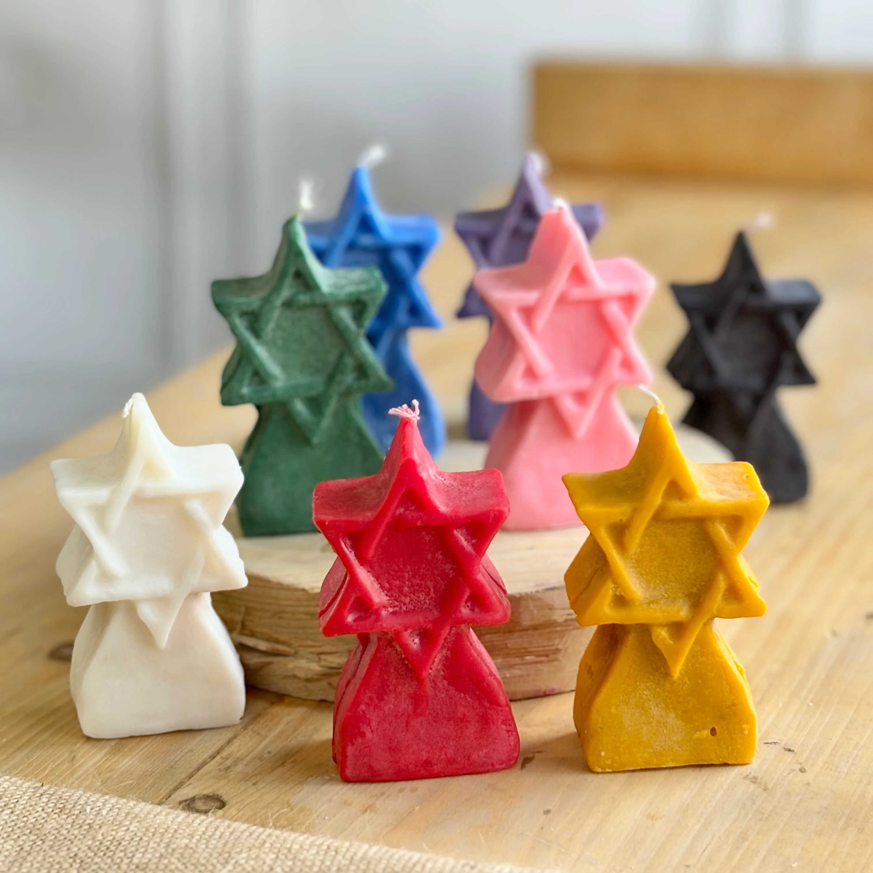 Seal of Solomon Soy Candle | Colour Option Available - Image 4