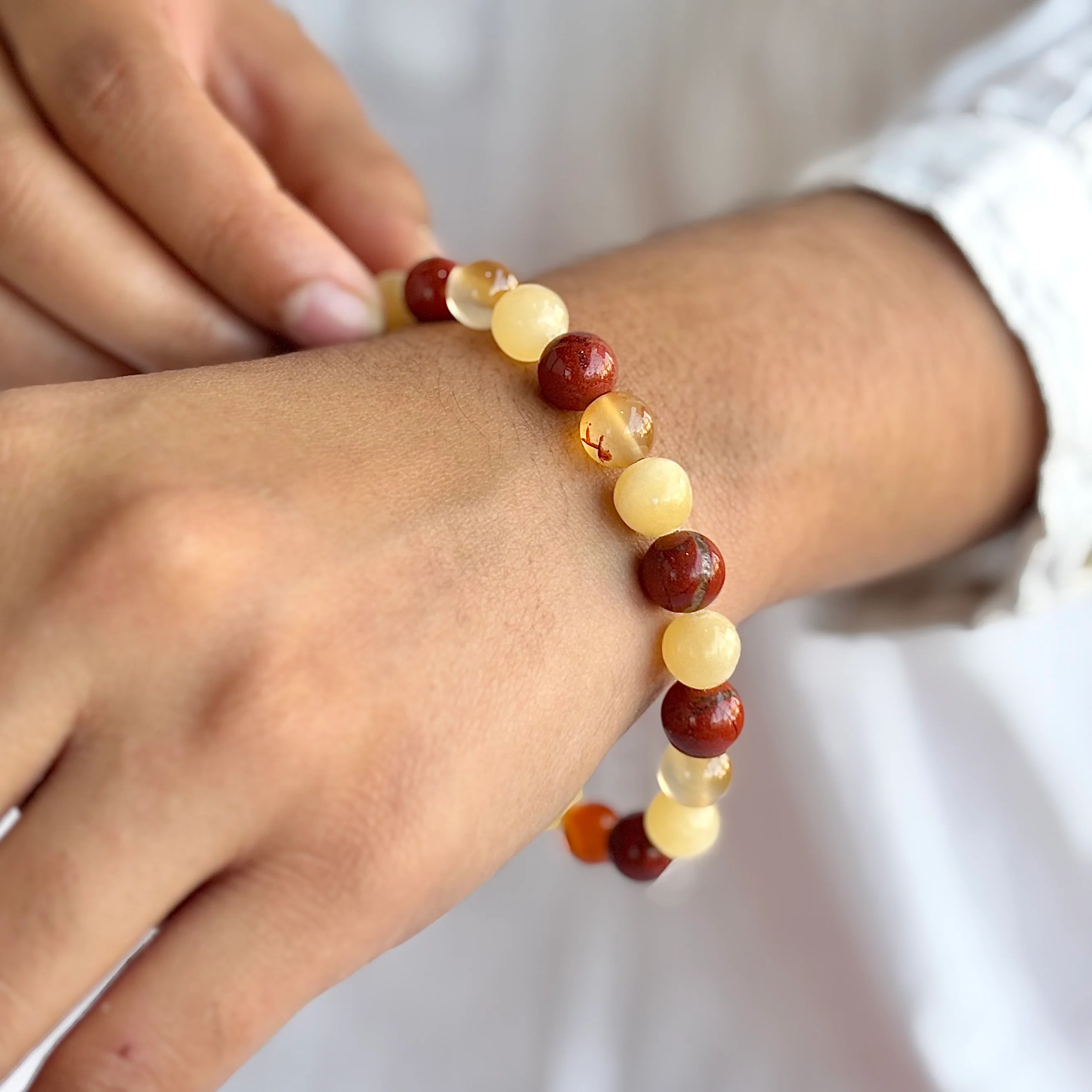 Self-Discipline & Motivation - 8mm Bead Bracelet | Combination Bracelet Series - Image 2