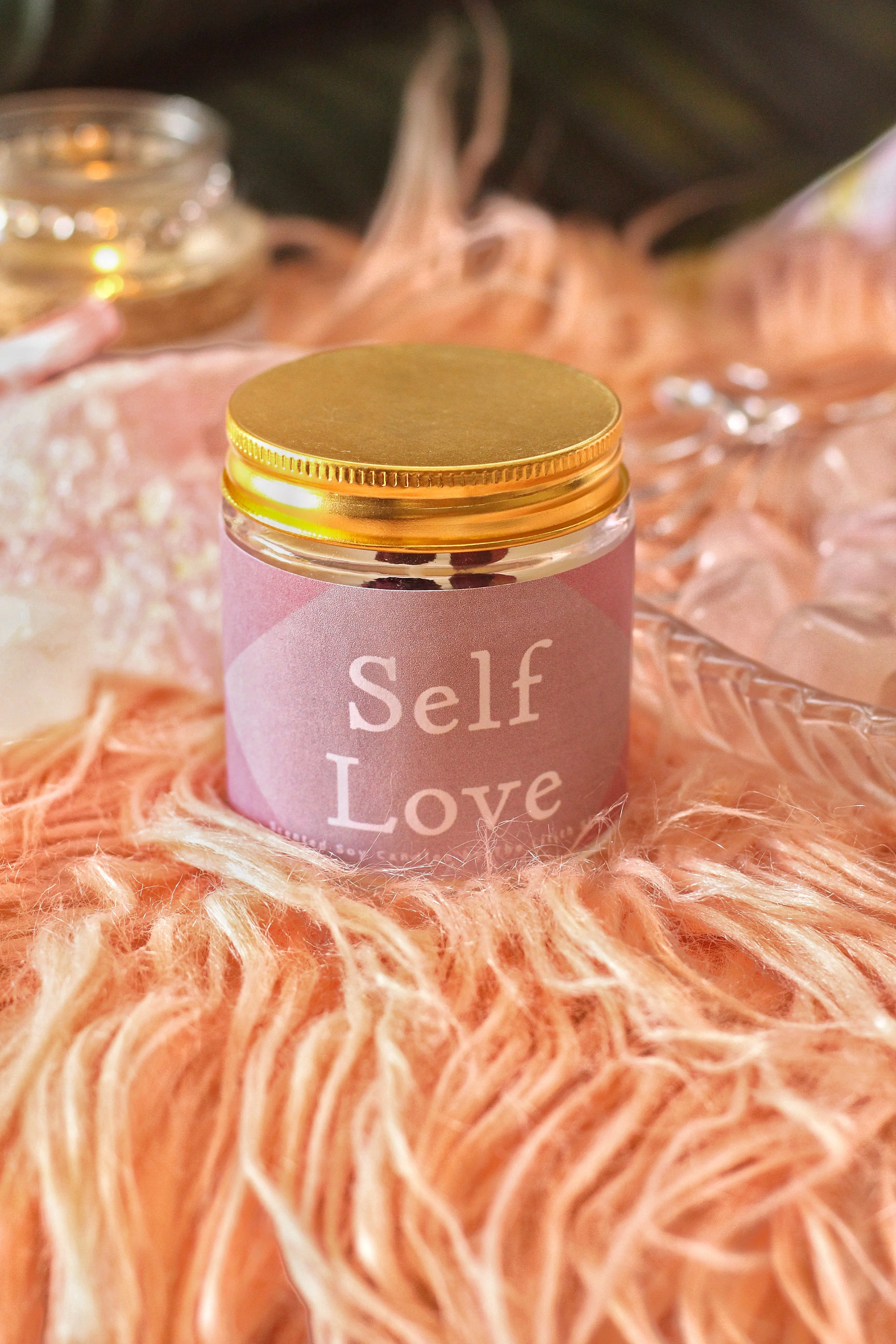 Self Love Scented Soy Candle - Image 5