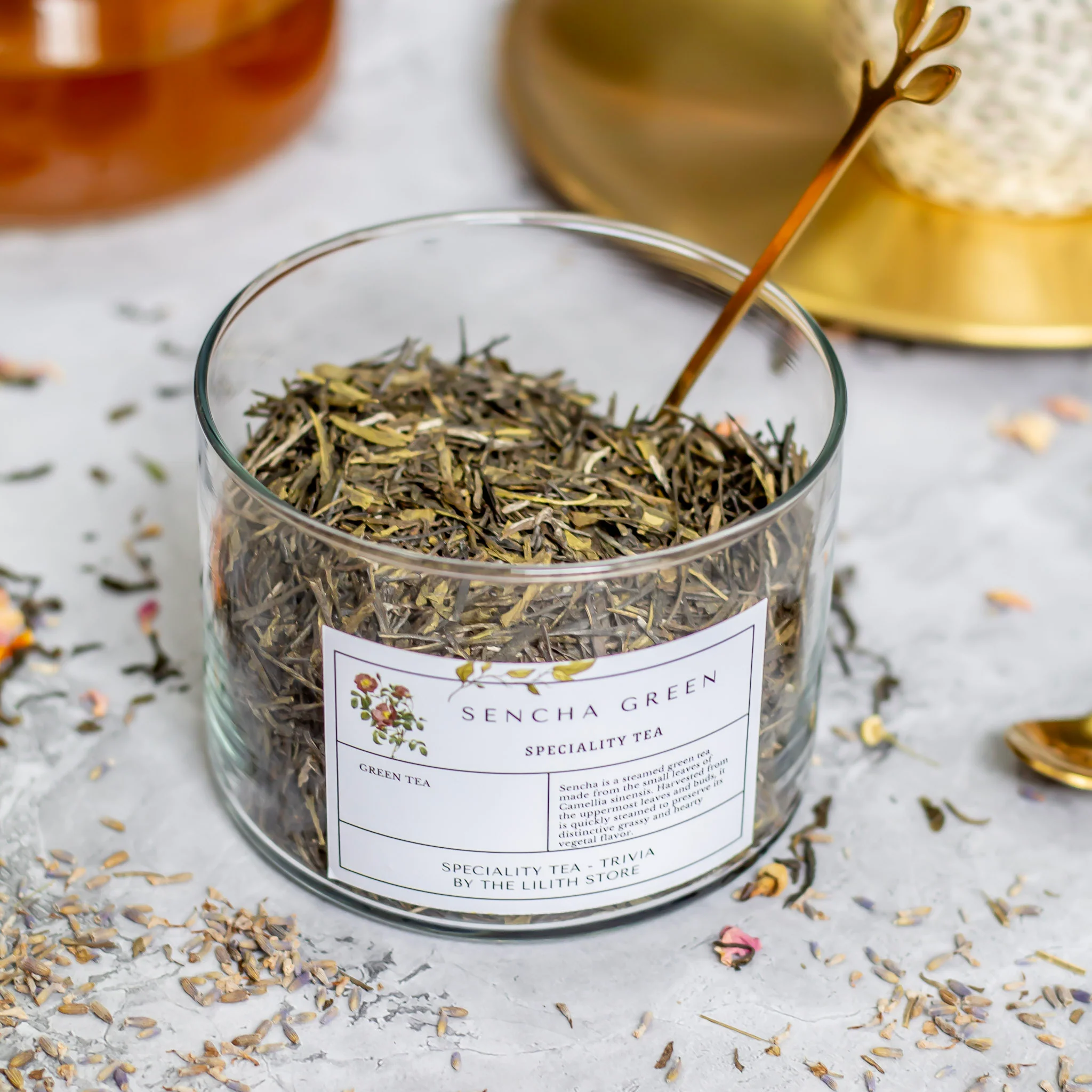 Sencha Green Speciality Tea - 100 Gm | Helps Faciliate Meditation & Promote Spiritual Awareness - Image 3