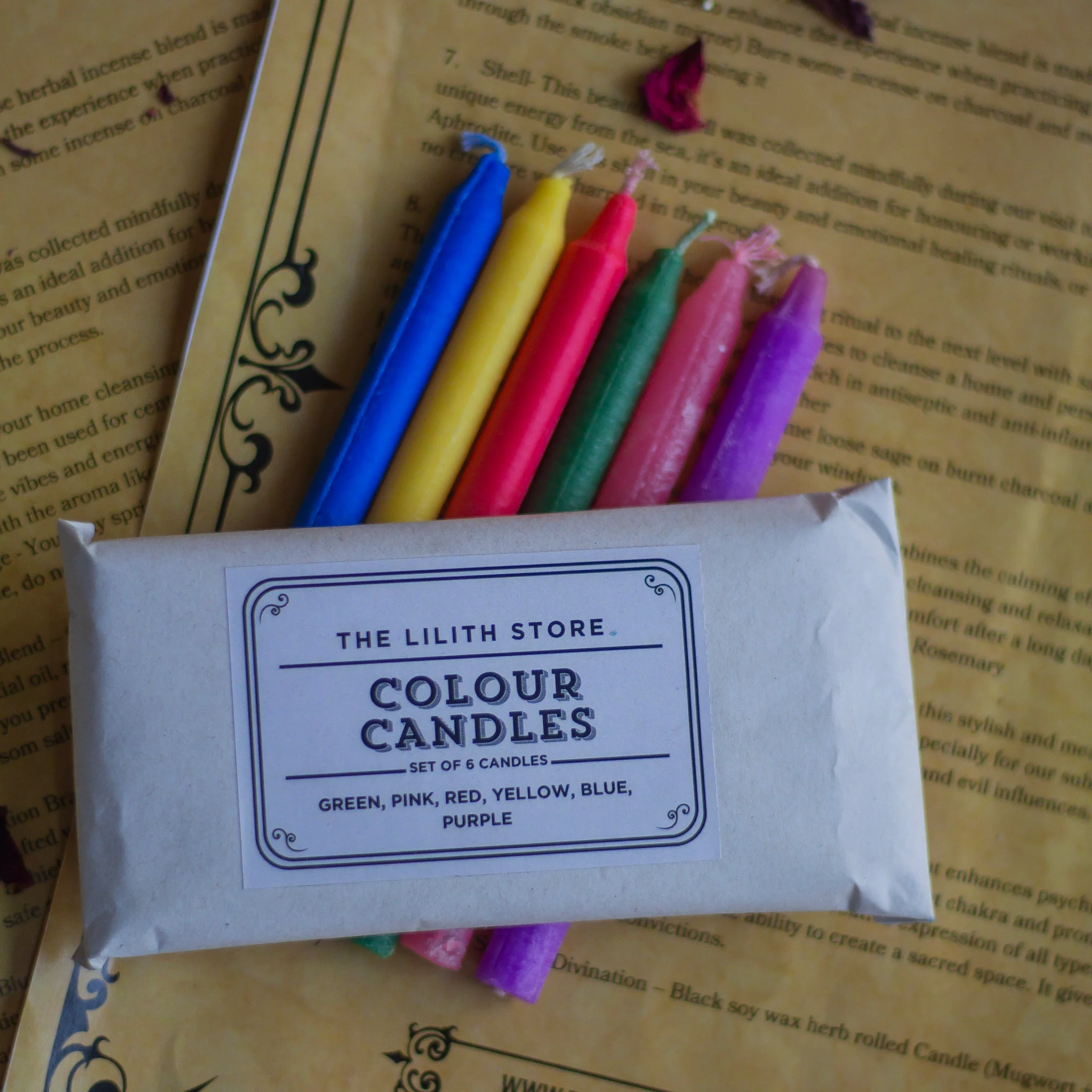 Set of 6 Mini Taper Soy Candle | Chime Candle | Pack of 3 - Image 2