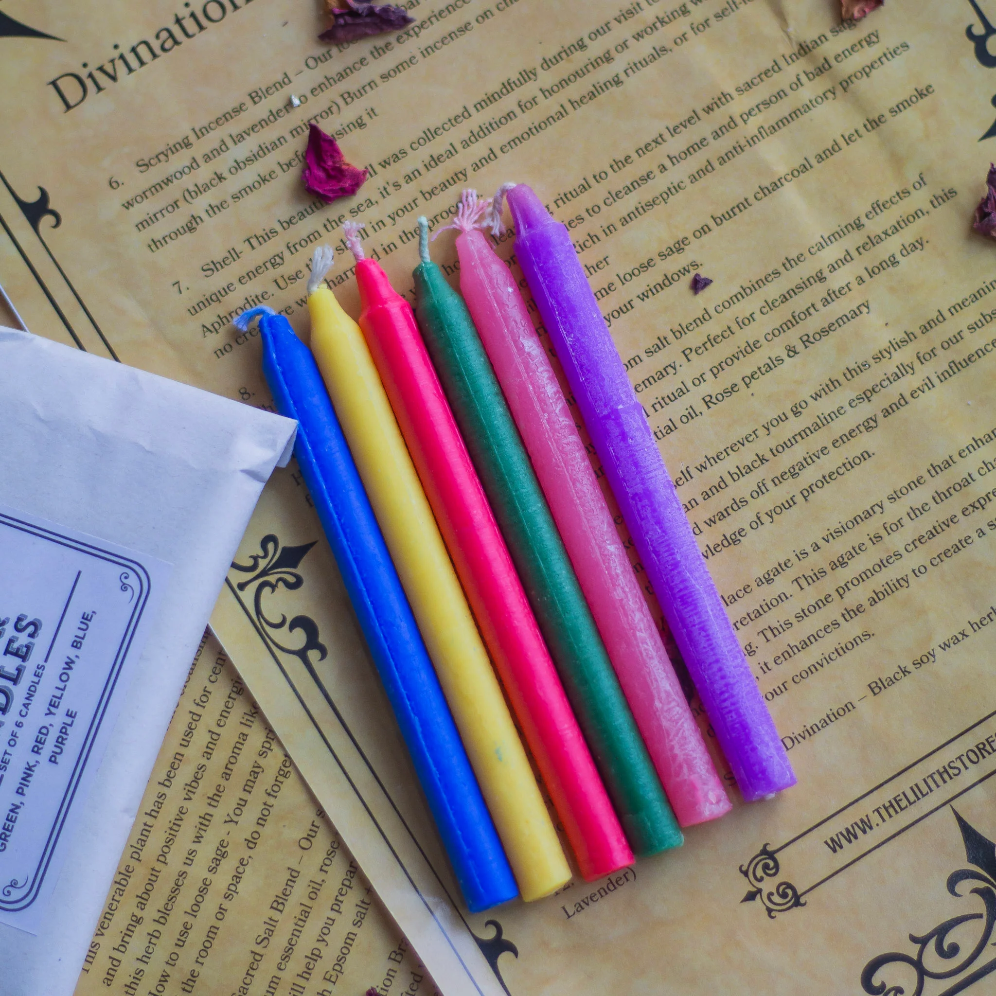 Set of 6 Mini Taper Soy Candle | Chime Candle | Pack of 3 - Image 3