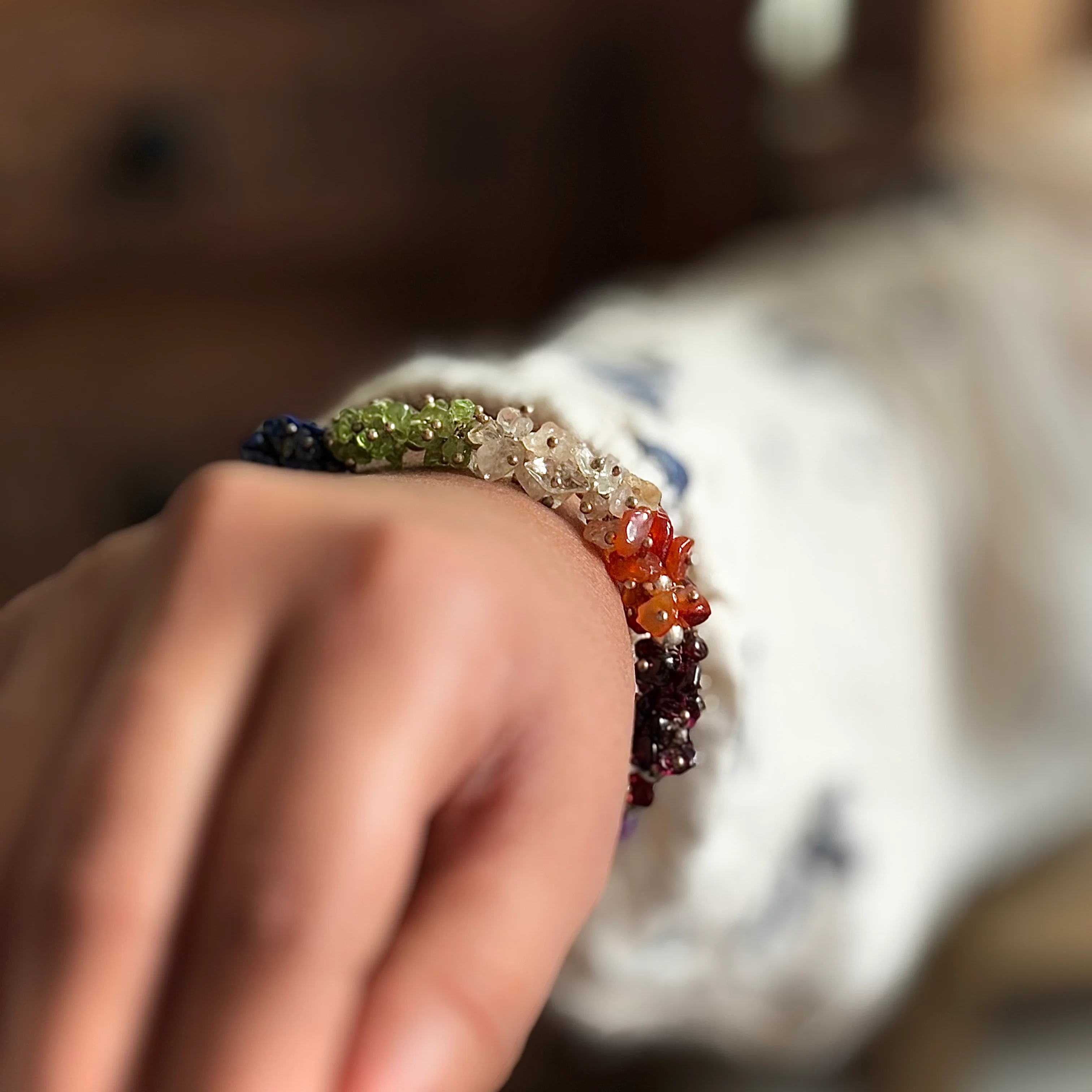 Seven Chakra Bracelet | Chips Bracelet - Image 4